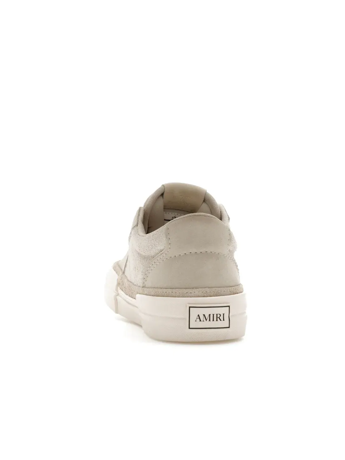 Мужские кроссовки кожаные Sunset Skate Low AMIRI, Alabaster Birch — изображение 4 из 4