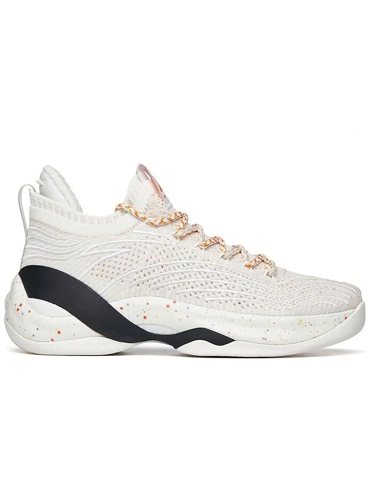 Мужские кроссовки для баскетбола Anta Klay Thompson KT7 Low — изображение 1 из 1, белый/оранжевый/черный
