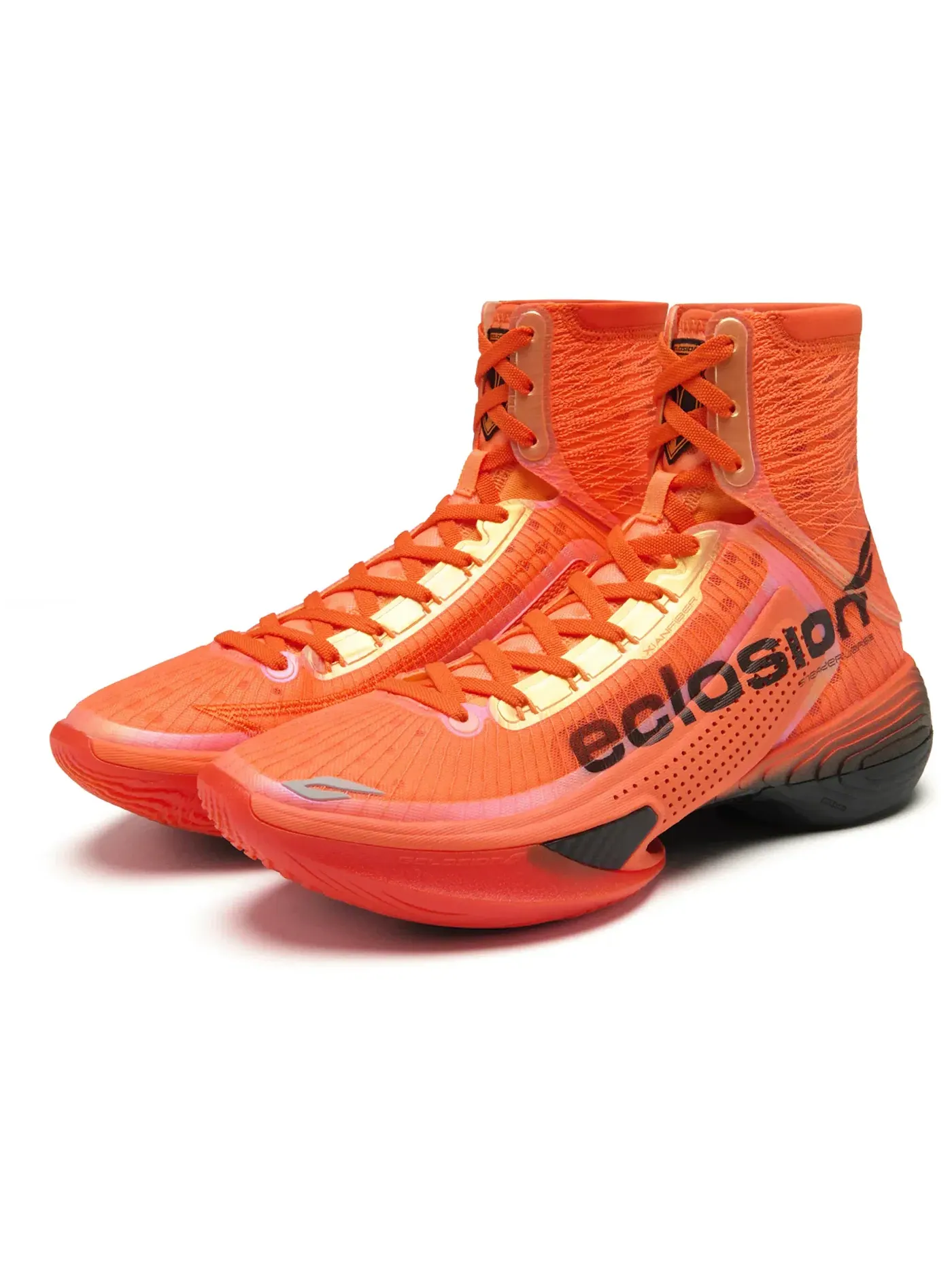 Мужские кроссовки с амортизацией Anta Sneakerverse SV Eclosion Type 1 — изображение 1 из 1, оранжевый/черный