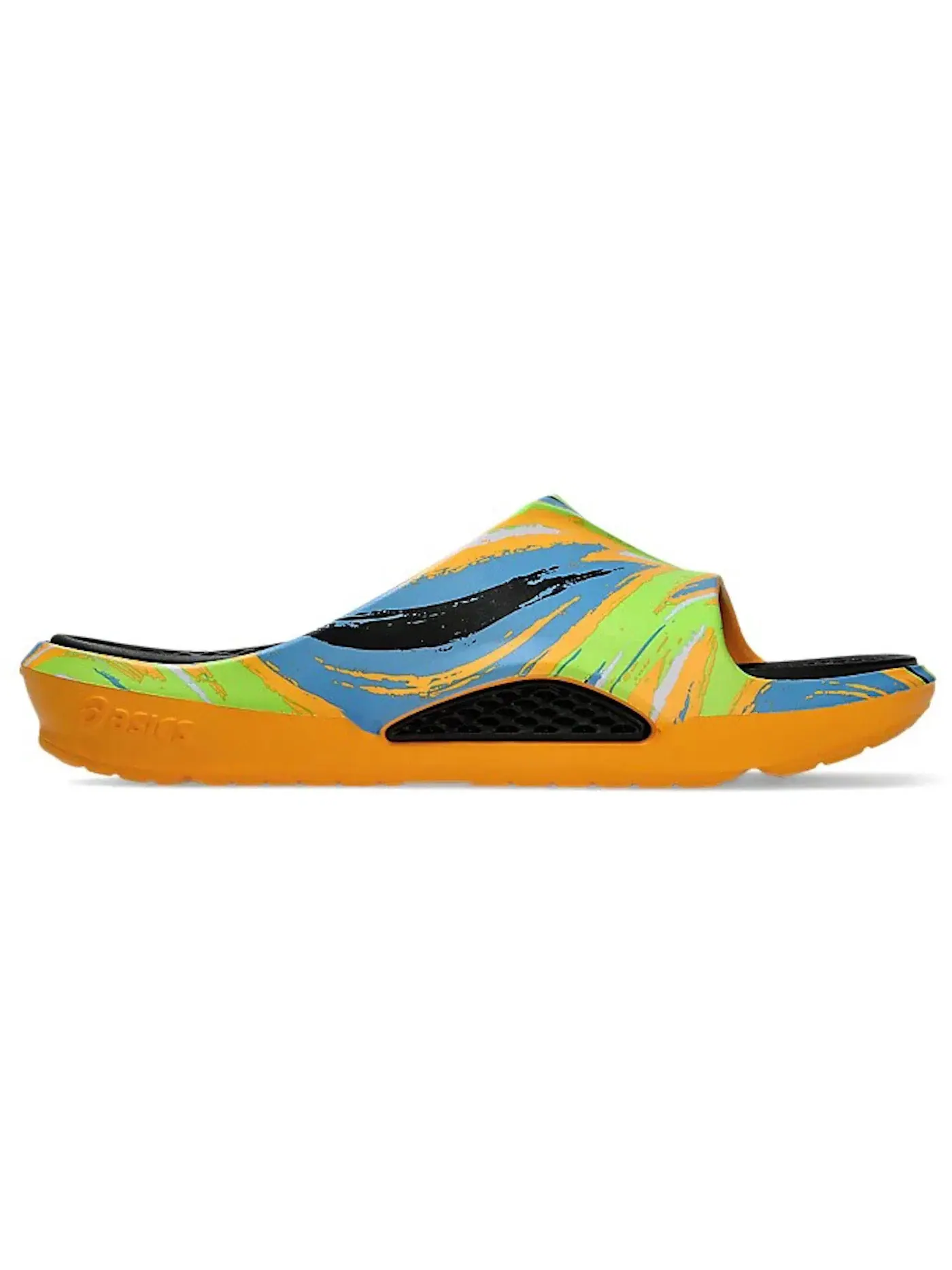 Мужские сандалии с 3D-сеткой ASICS ACTIBREEZE 3D Sandal 2 ASICS — изображение 1 из 1, зеленый черный