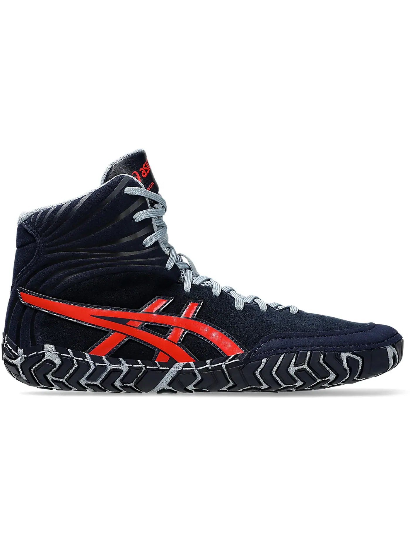 Мужские кроссовки для бега с сетчатым верхом ASICS Aggressor 5 — изображение 1 из 1, классический красный
