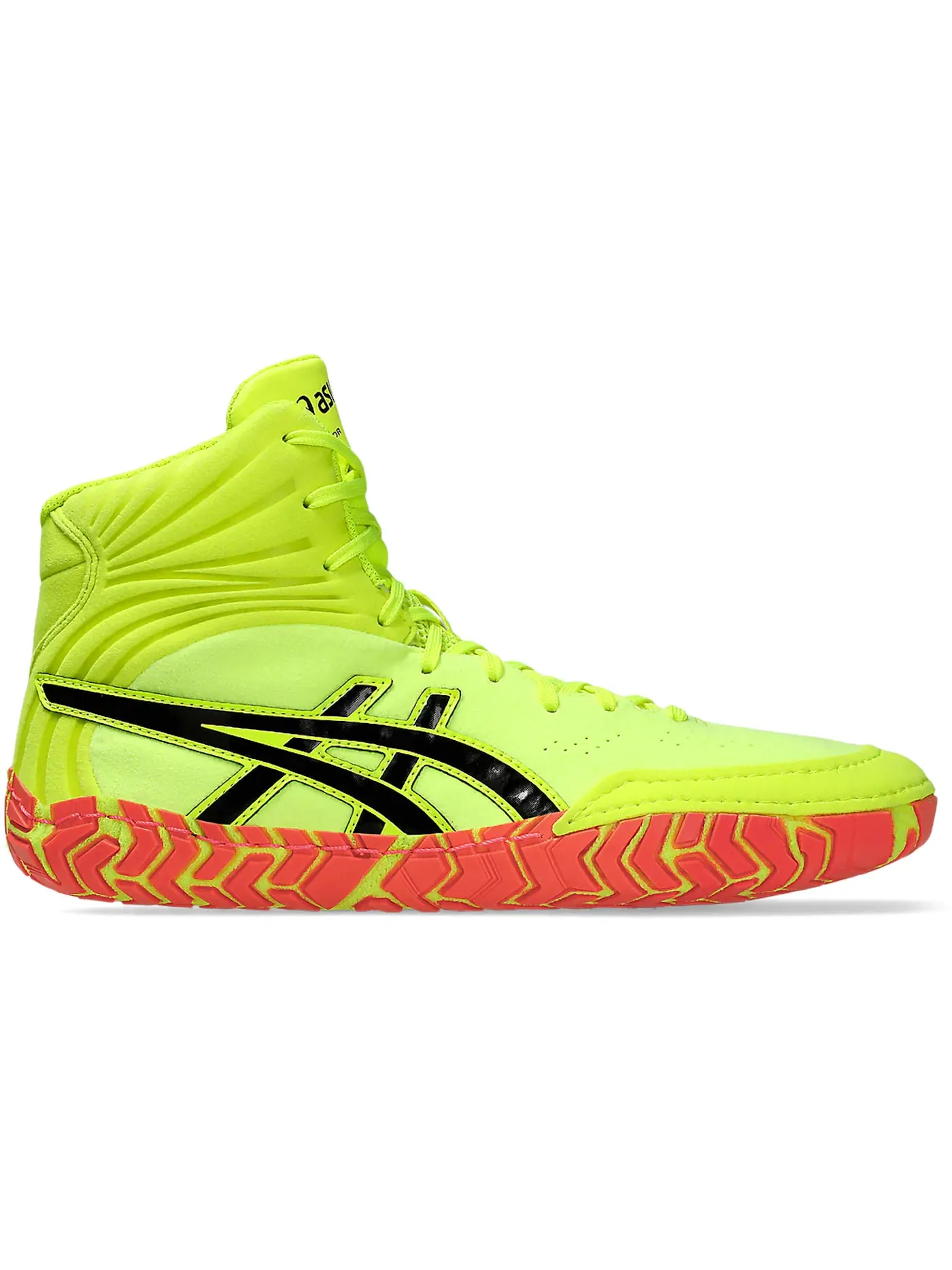 Мужские кроссовки для бега с сетчатым верхом ASICS Aggressor 5 Paris — изображение 1 из 1, желтый/черный