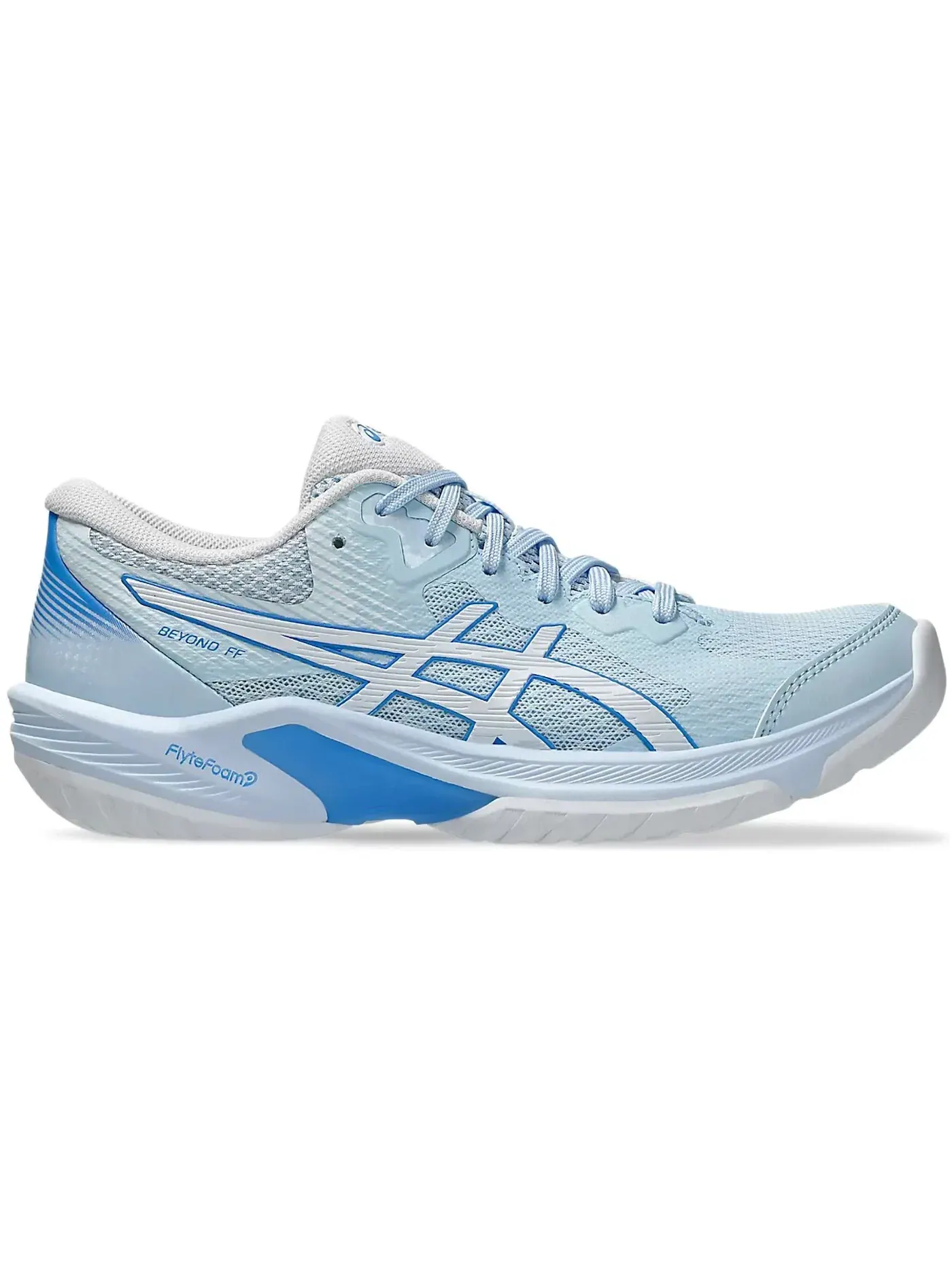 Женские кроссовки для бега ASICS Beyond FF — изображение 1 из 1, светлый синий белый