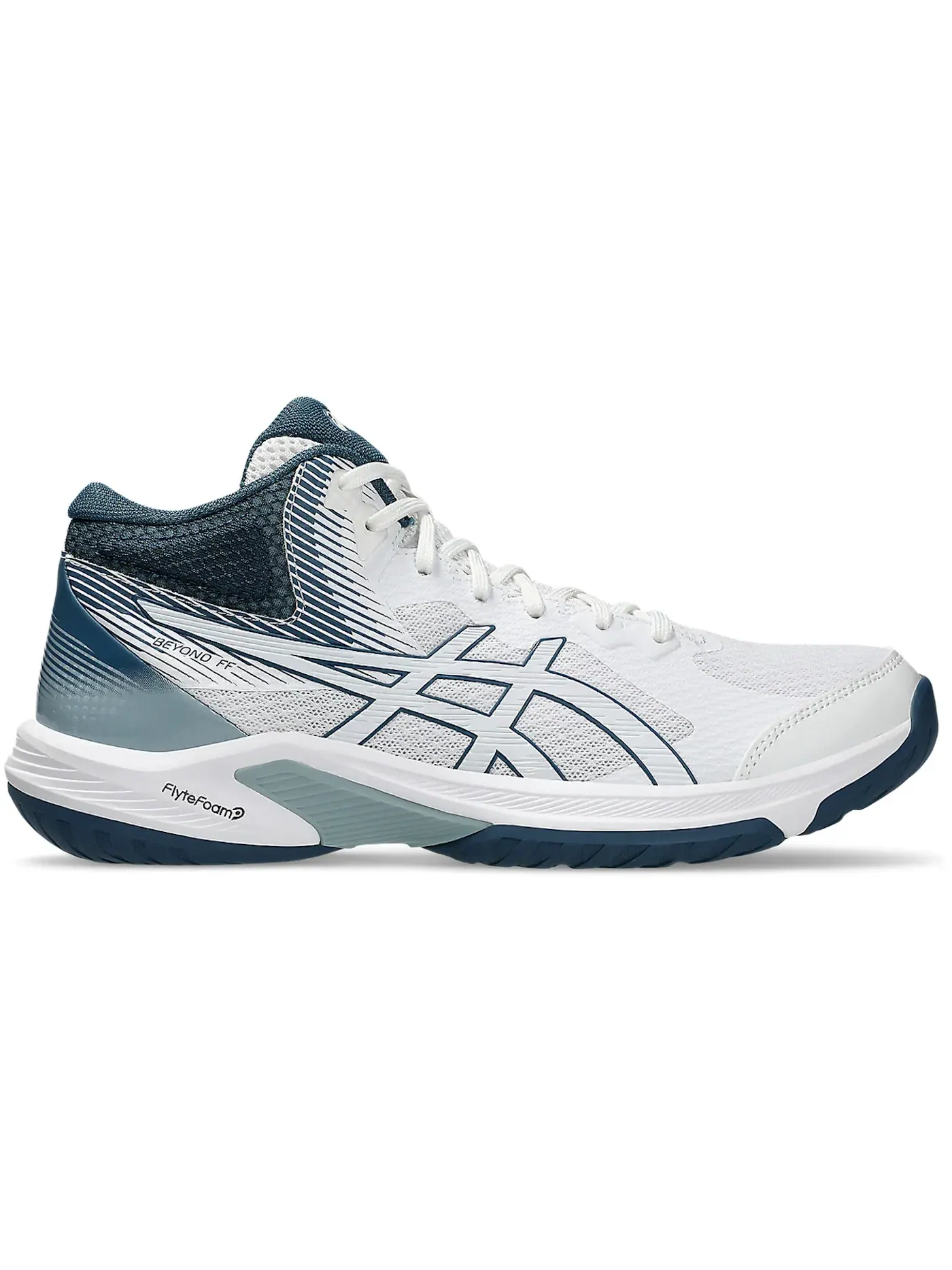 Мужские кроссовки для бега ASICS Beyond FF MT — изображение 1 из 1, белый/винтажный индиго