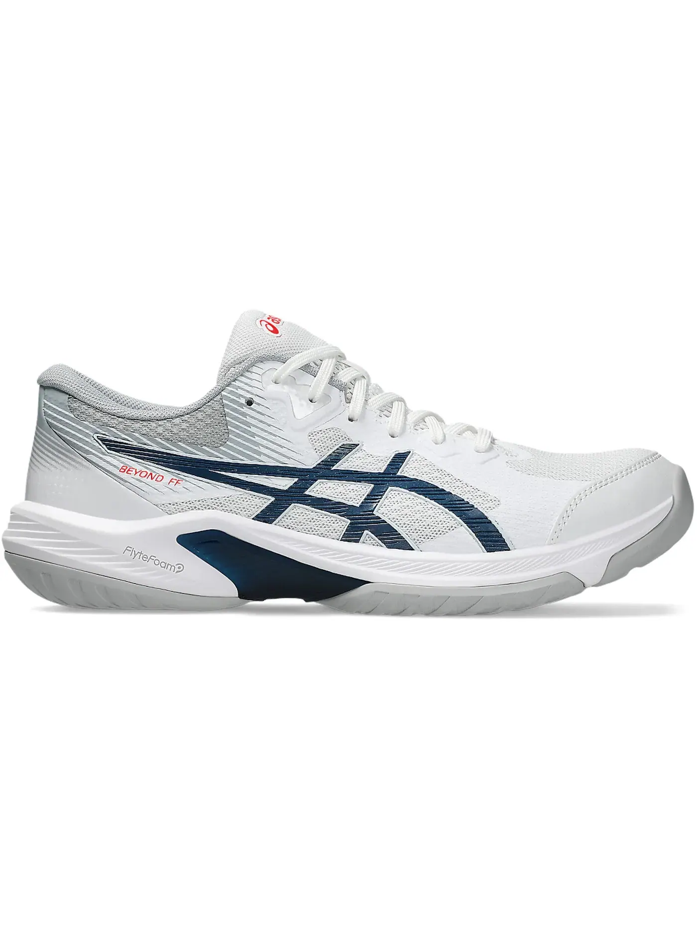 Мужские кроссовки для бега ASICS Beyond FF — изображение 1 из 1, белый синий