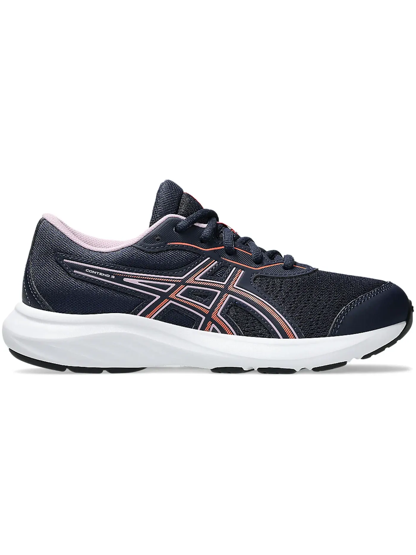 Детские кроссовки для бега ASICS Contend 9, Midnight Coral Reef — изображение 1 из 1