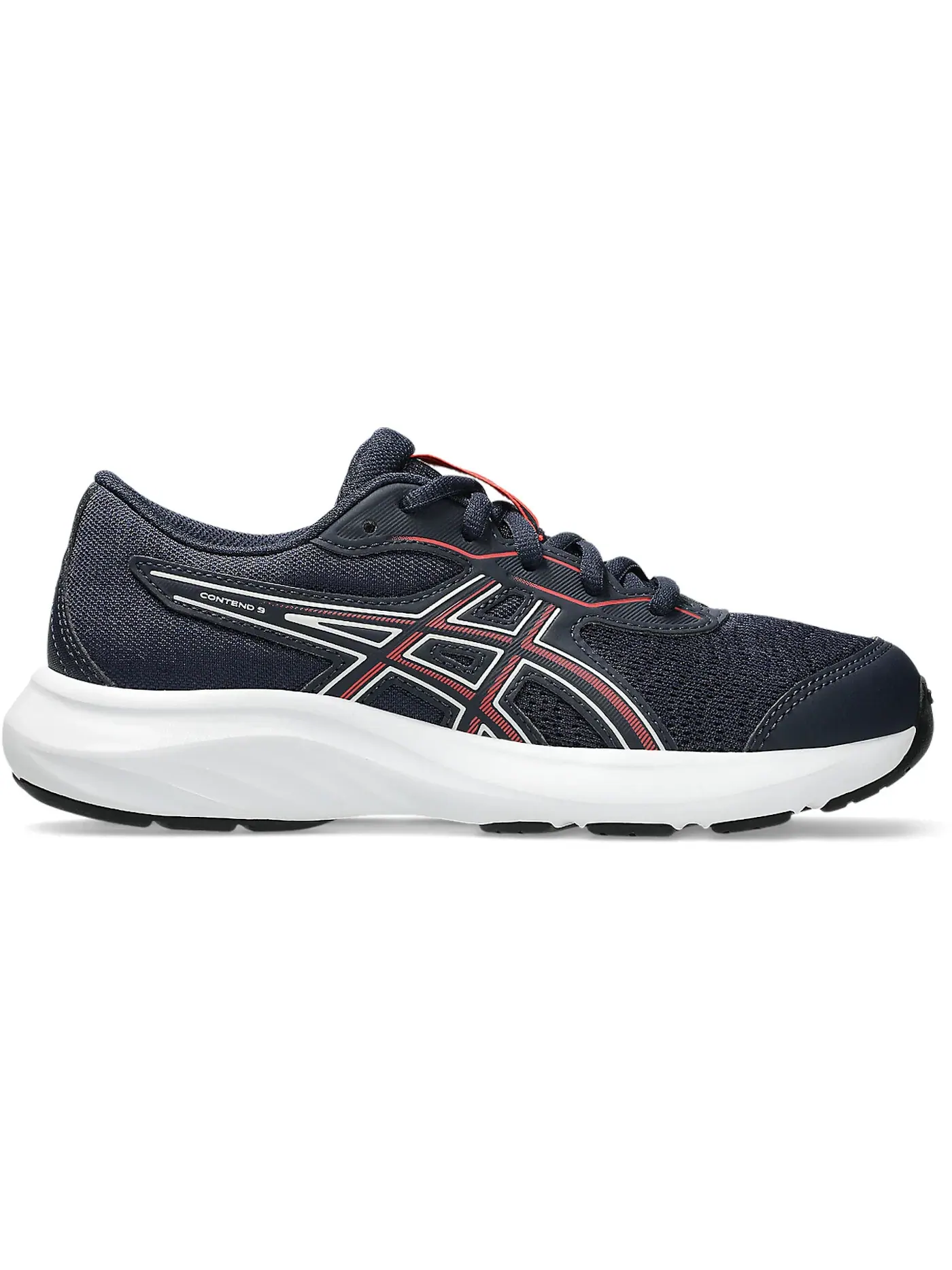 Детские кроссовки для бега ASICS Contend 9 — изображение 1 из 1, красный