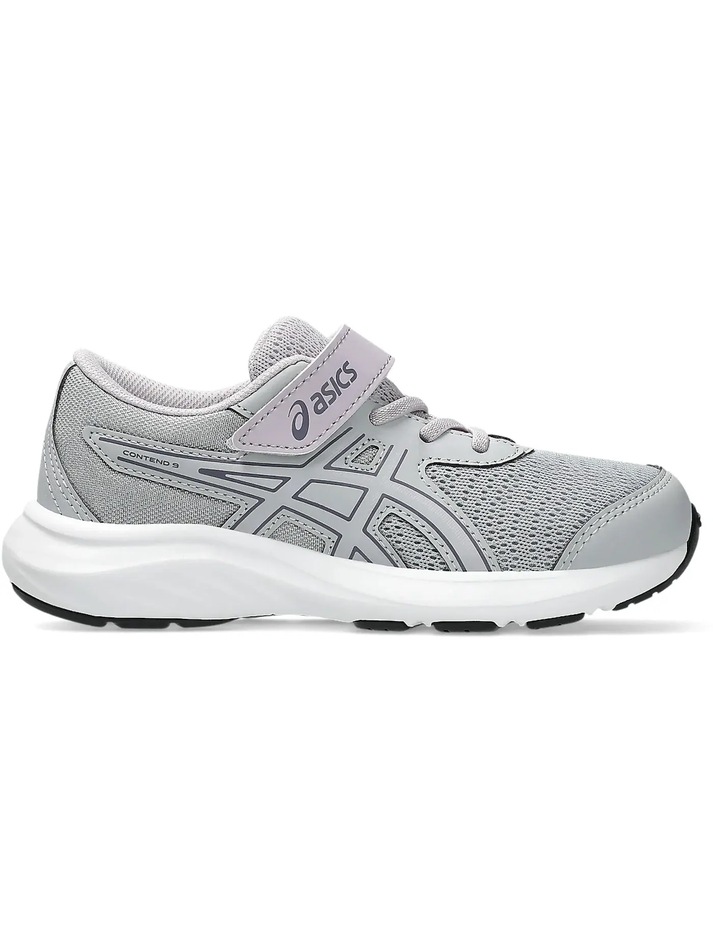 Детские кроссовки для мальчиков ASICS Contend 9 — изображение 1 из 1, серый фиолетовый