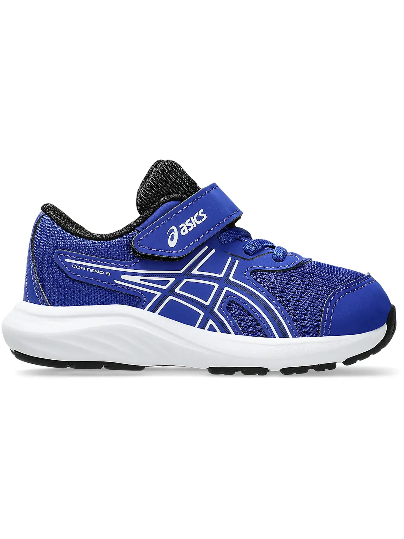 Детские кроссовки для мальчиков беговые ASICS Contend 9 — изображение 1 из 1, синий белый