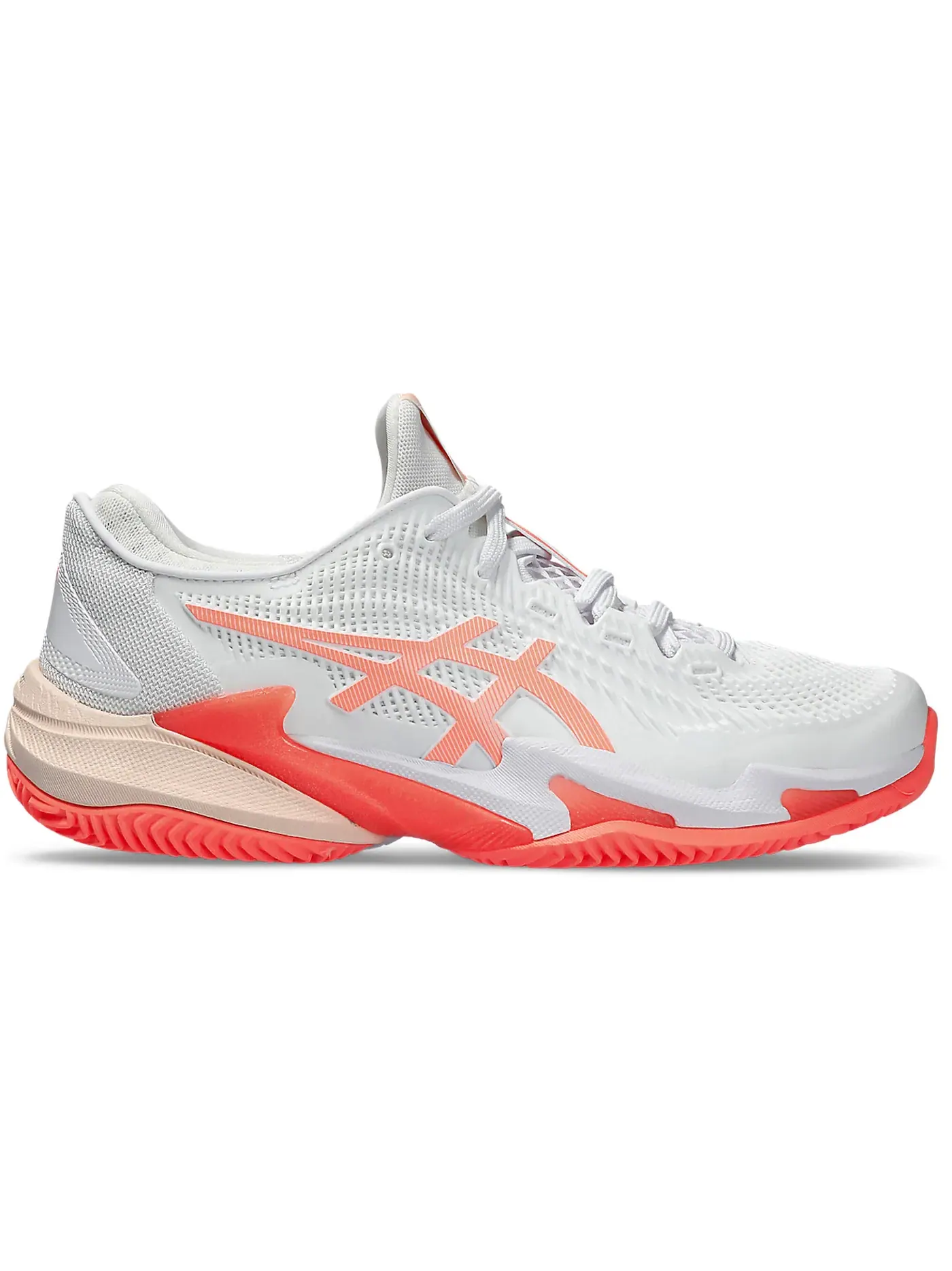 Женские кроссовки для корта ASICS Court FF 3 Clay — изображение 1 из 1, белый