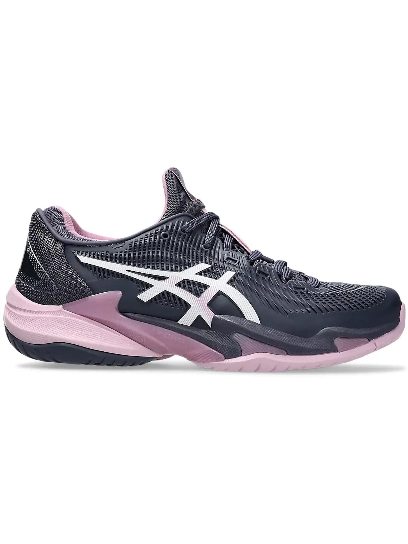 Женские кроссовки для тенниса ASICS Court FF 3 — изображение 1 из 1, индиго/белый