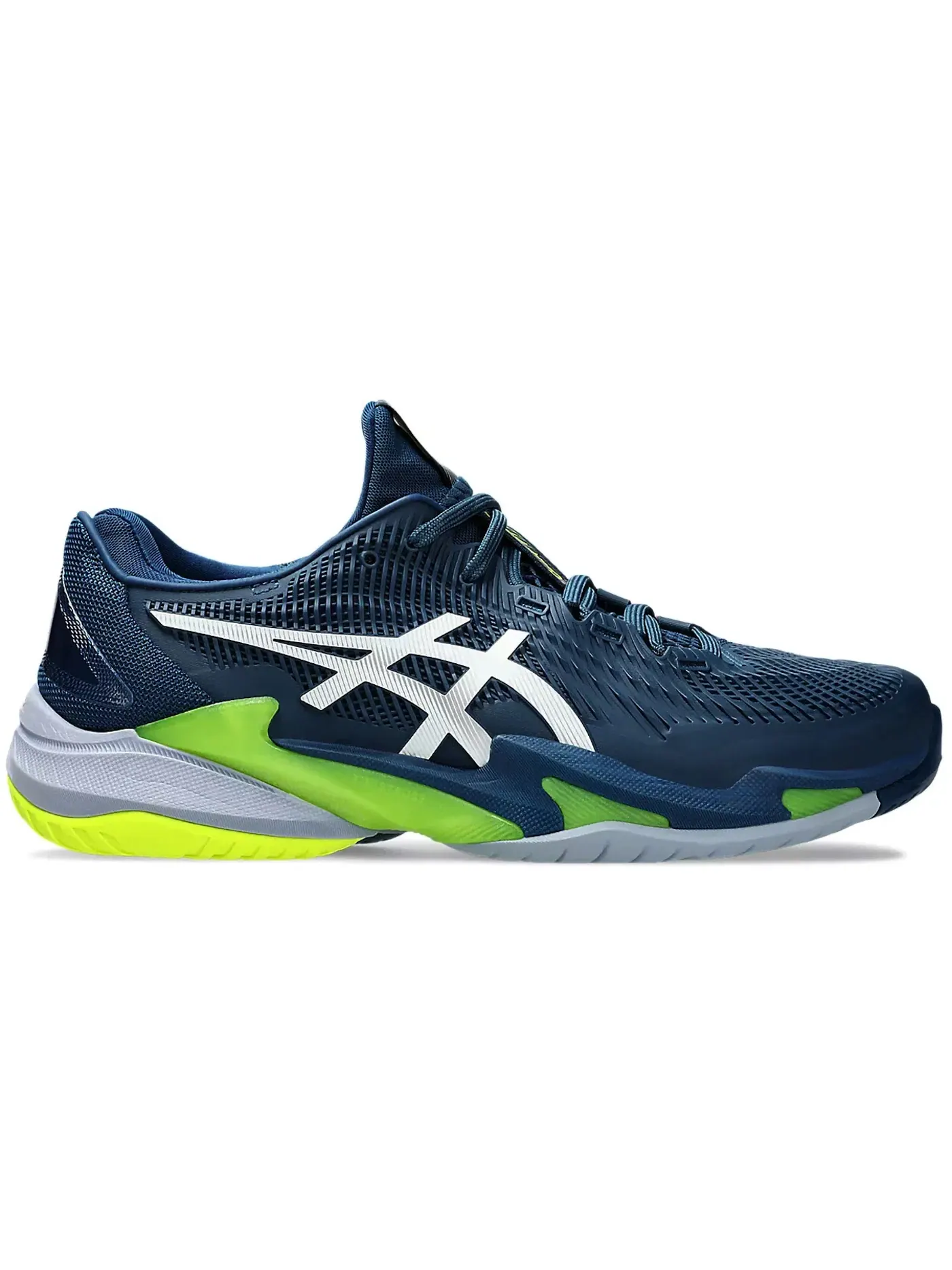 Мужские кроссовки для корта ASICS Court FF 3 — изображение 1 из 1, синий/белый