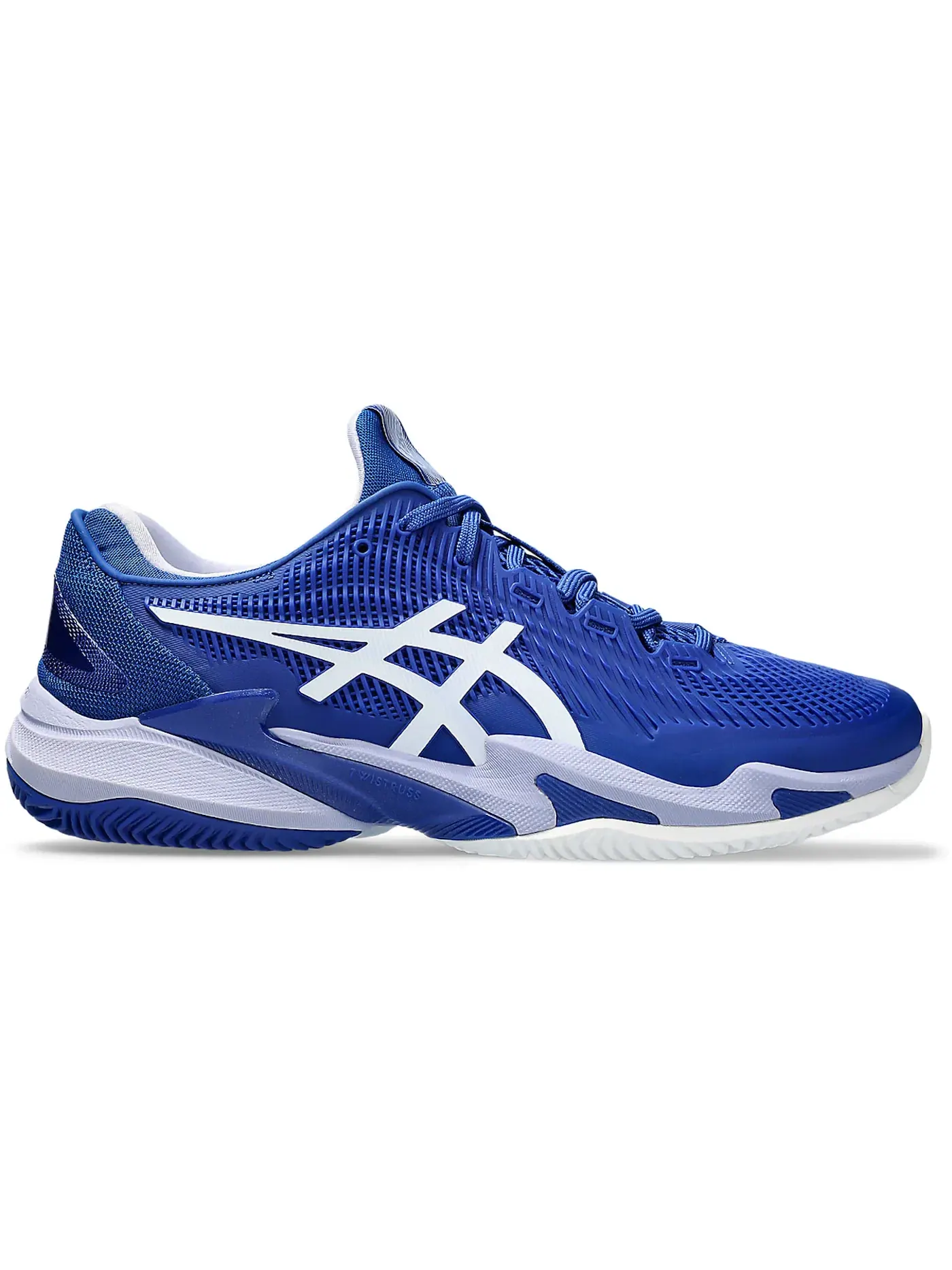 Мужские кроссовки для тенниса ASICS Court FF 3 Novak Clay ASICS Blue/Fresh Air — изображение 1 из 1