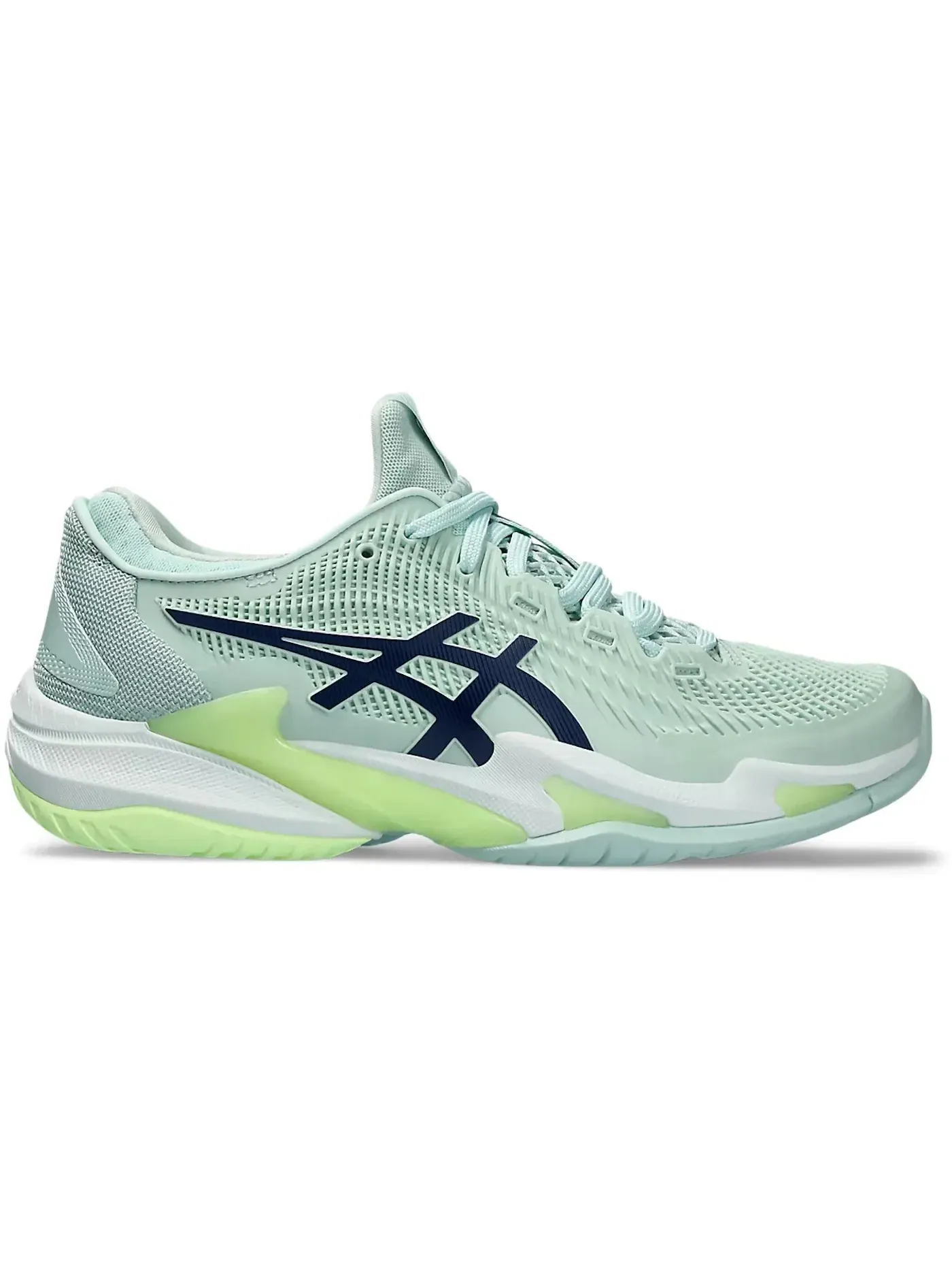 Женские кроссовки для тенниса ASICS Court FF 3 — изображение 1 из 1, бледный синий синий