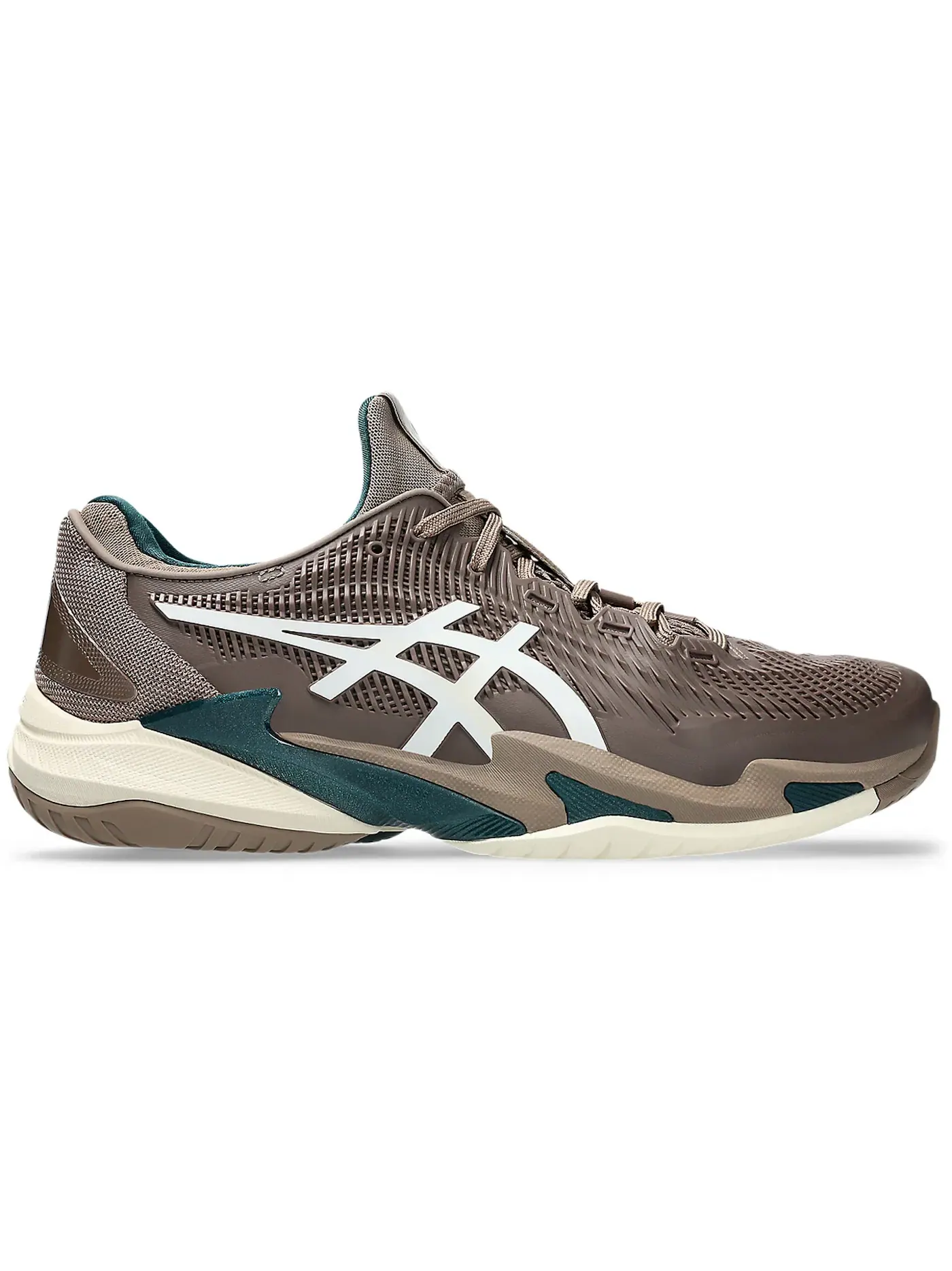 Мужские кроссовки для тенниса ASICS Court FF 3 — изображение 1 из 1, серый/белый
