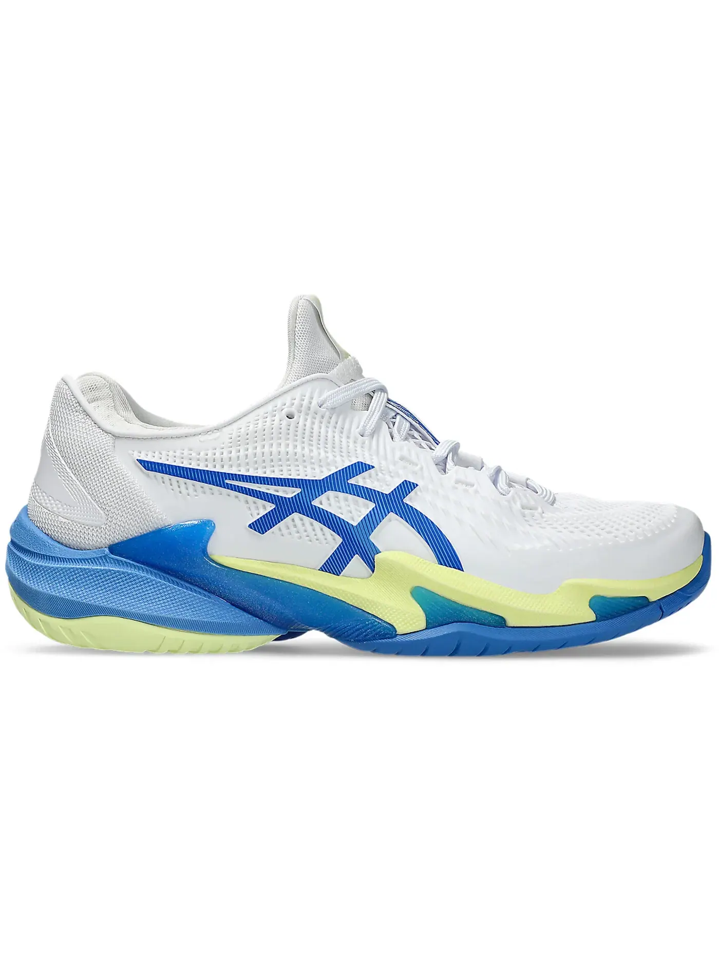 Женские кроссовки для тенниса ASICS Court FF 3 — изображение 1 из 1, белый синий