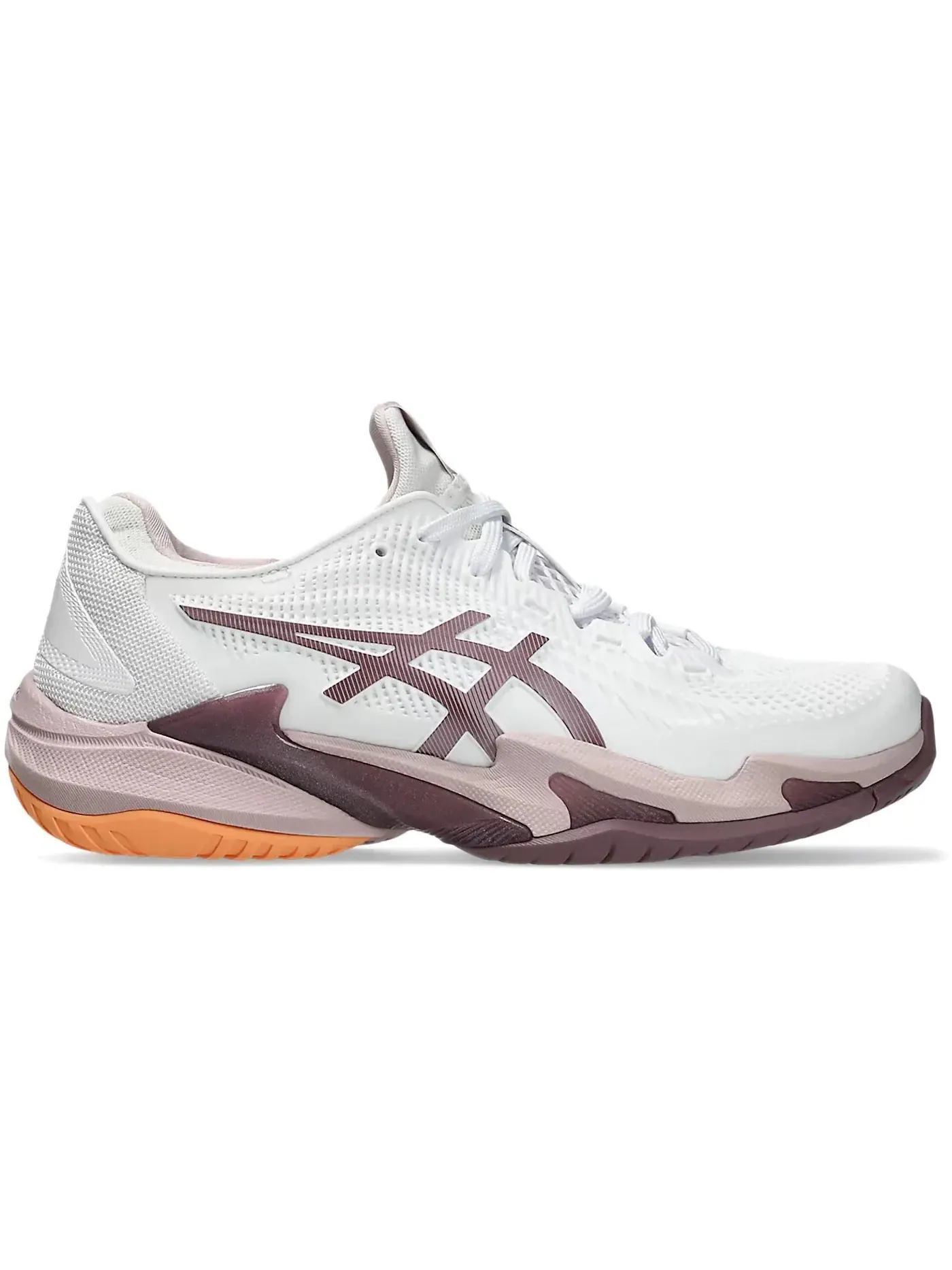 Женские кроссовки для тенниса ASICS Court FF 3 — изображение 1 из 1, белый/розовый