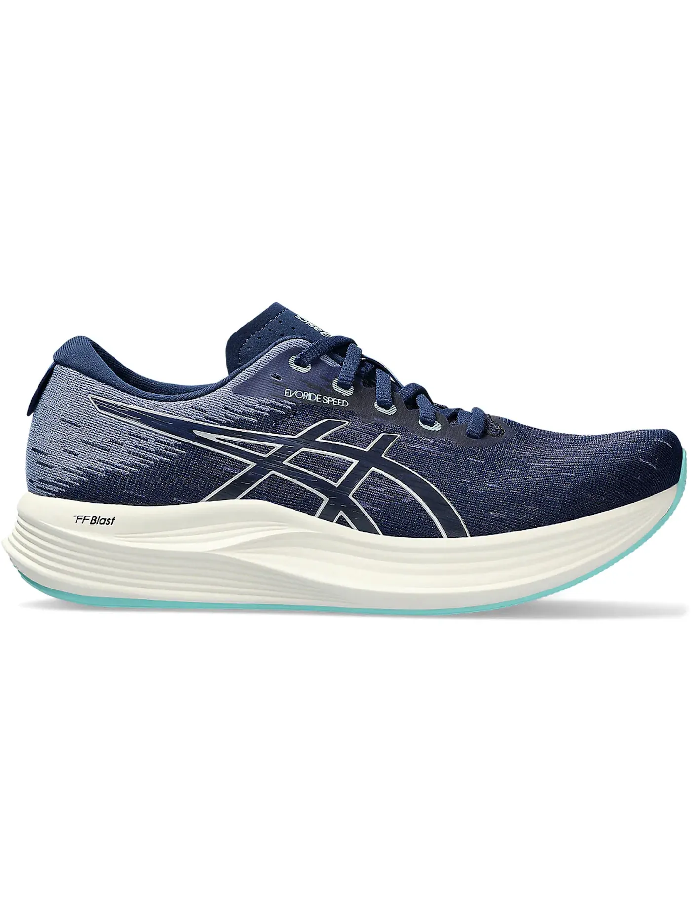 Женские кроссовки для бега ASICS Evoride Speed 2 — изображение 1 из 1, синий серебристый