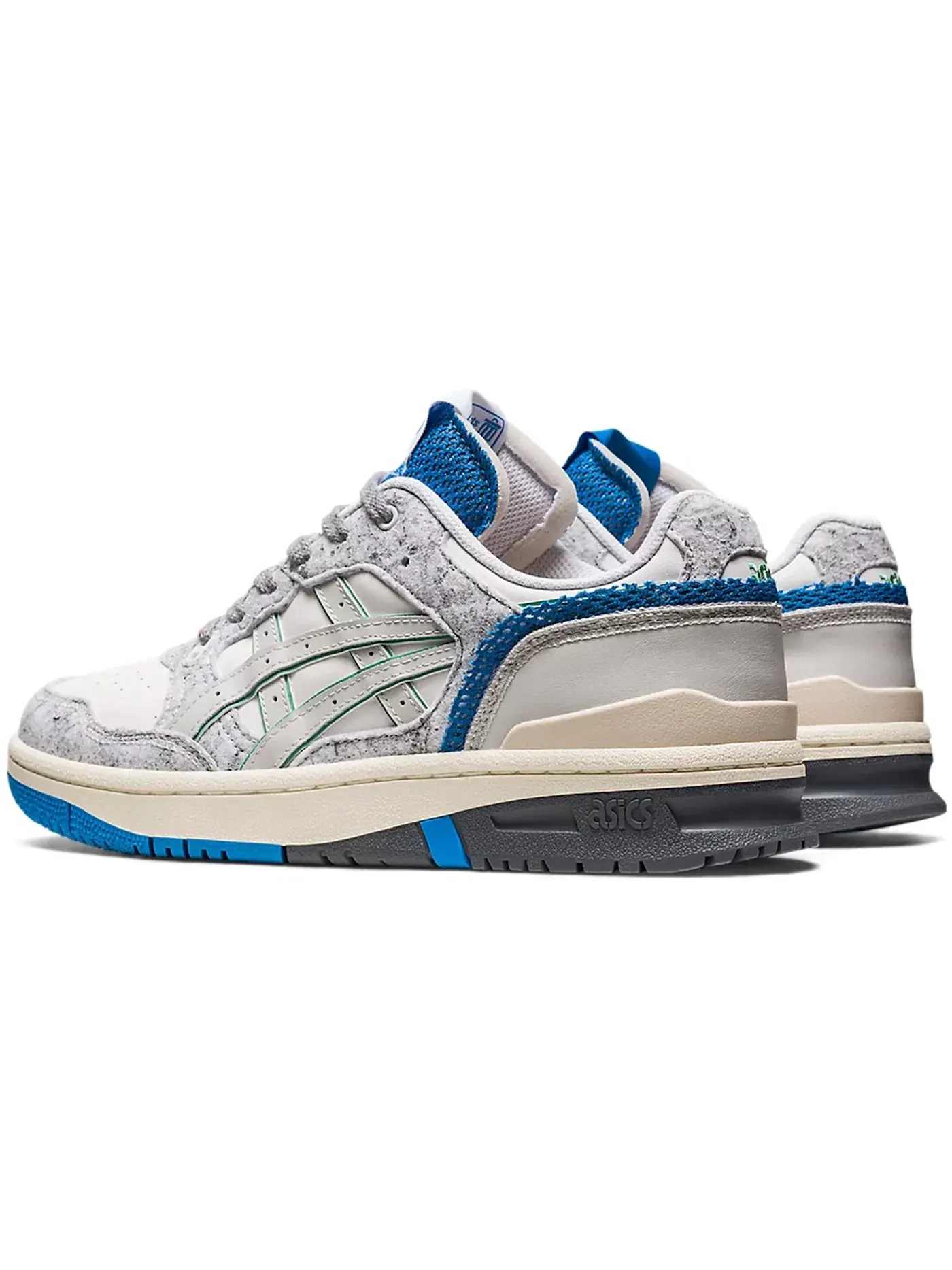 Мужские повседневные кроссовки ASICS EX89 — изображение 3 из 3, белый/синий