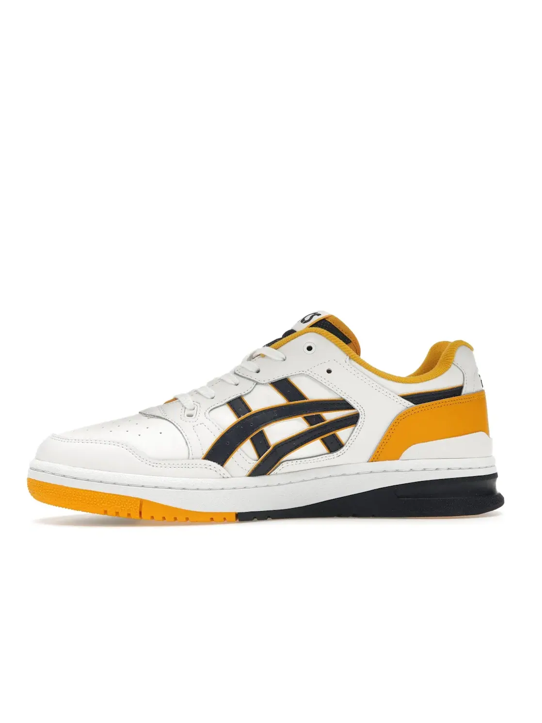 Мужские кроссовки lifestyle ASICS EX89 — изображение 3 из 4, белый/темно-синий/желтый