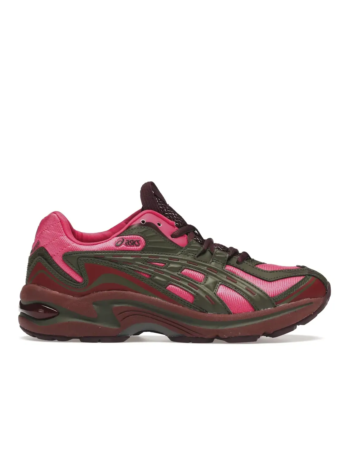 Женские кроссовки Lifestyle ASICS FB1-S Gel-Preleus — изображение 1 из 4, розовый/оливковый