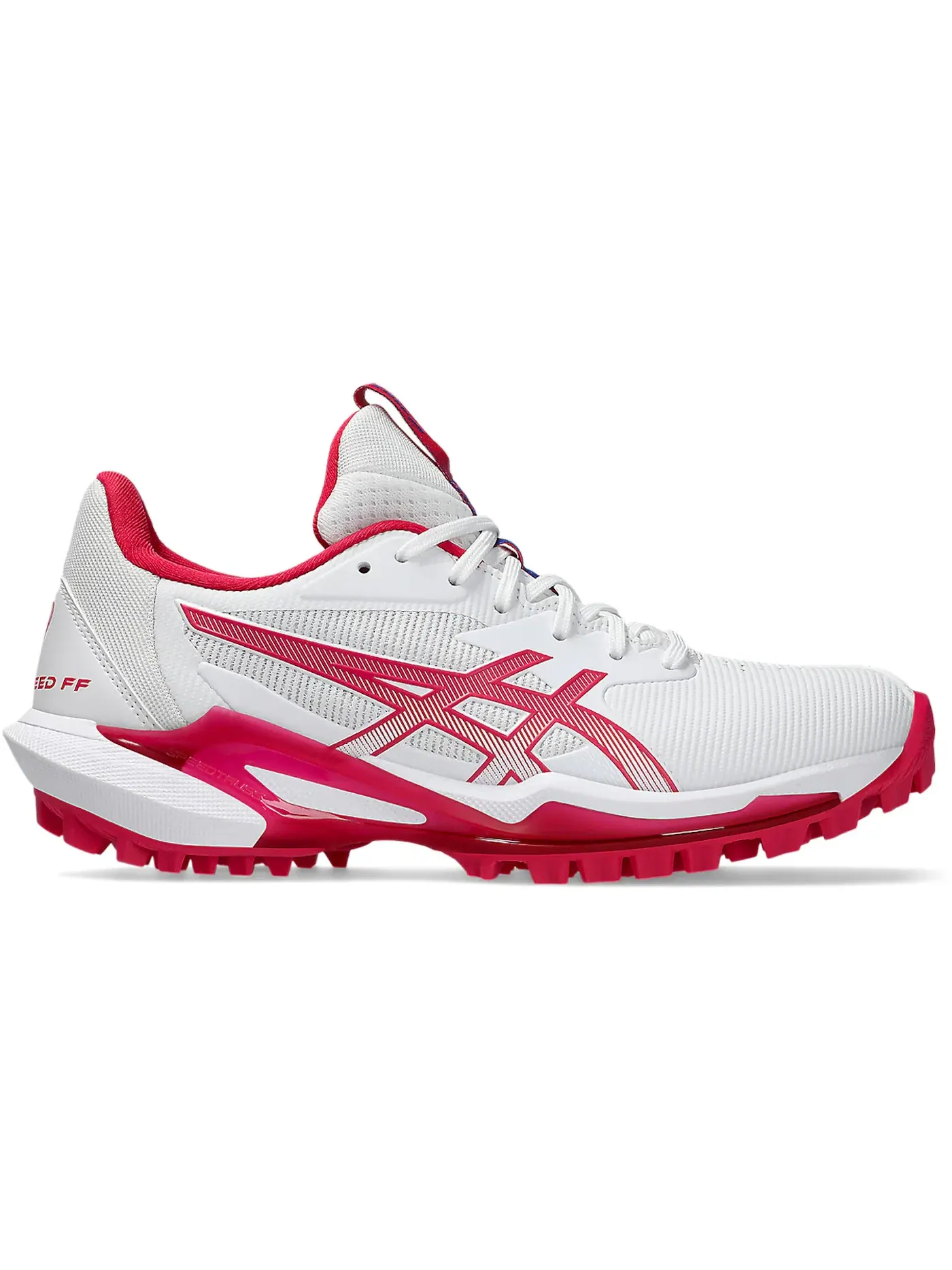 Женские кроссовки для бега ASICS Field Speed FF 2 — изображение 1 из 1, белый/яркий розовый