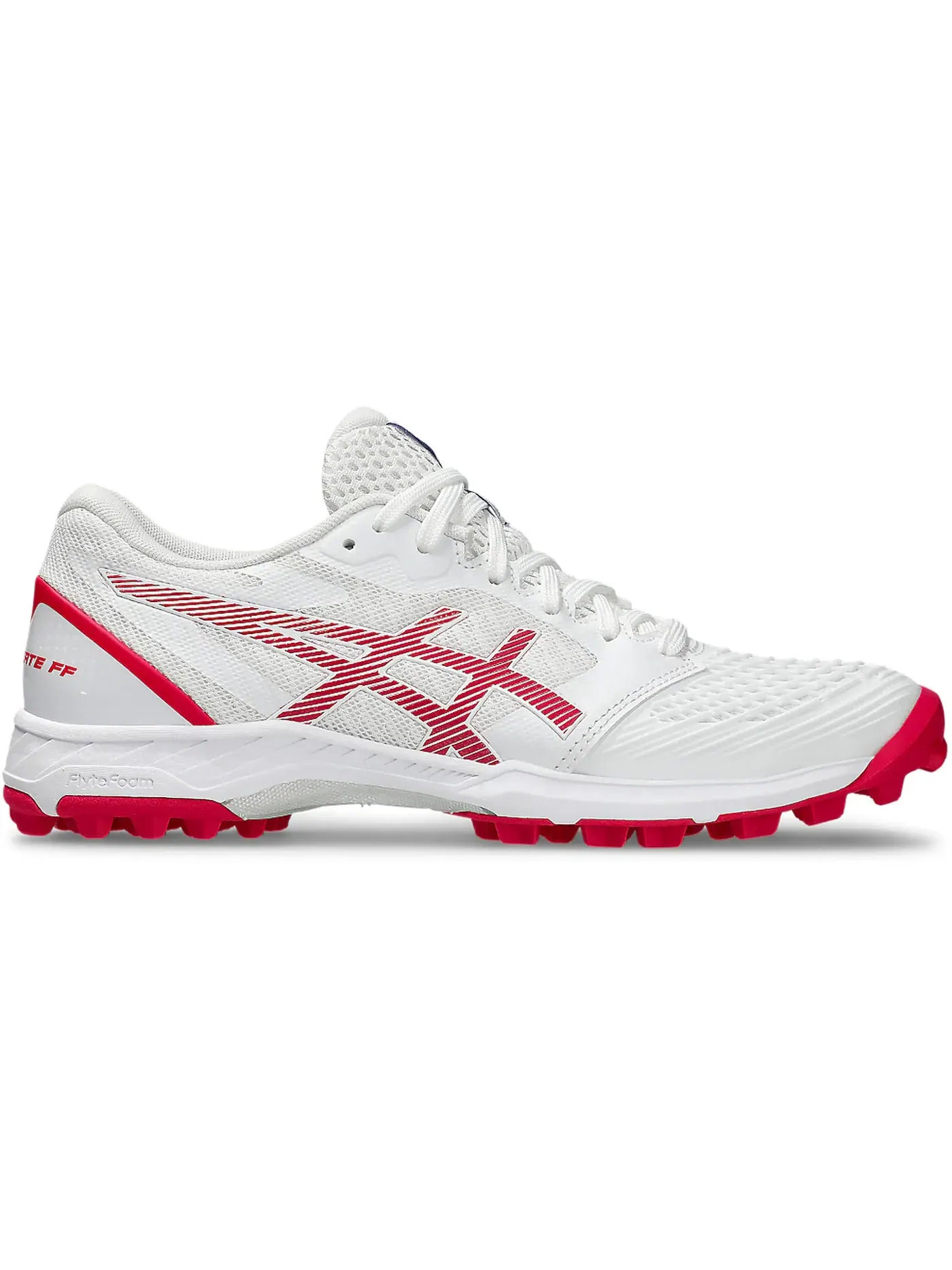 Женские кроссовки для гандбола ASICS Field Ultimate FF 2 — изображение 1 из 1, белый яркий розовый