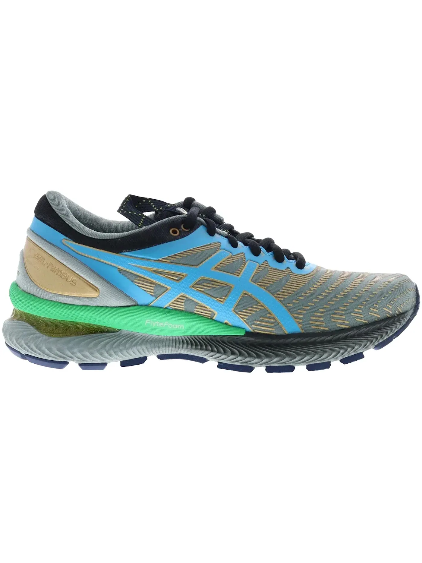 Женские кроссовки Lifestyle ASICS FN1-S Gel-Nimbus 22 ASICS — изображение 1 из 1, серый золотистый