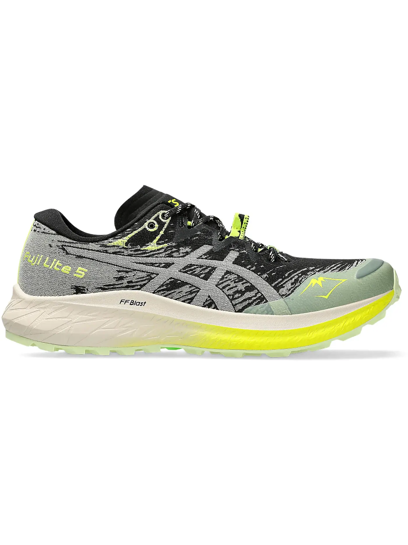 Женские кроссовки для бега ASICS Fuji Lite 5 — изображение 1 из 1, черный