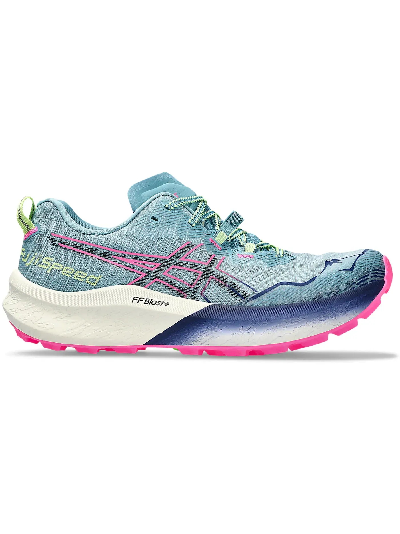 Женские кроссовки для бега Fujispeed 2 ASICS — изображение 1 из 1, синий/черный