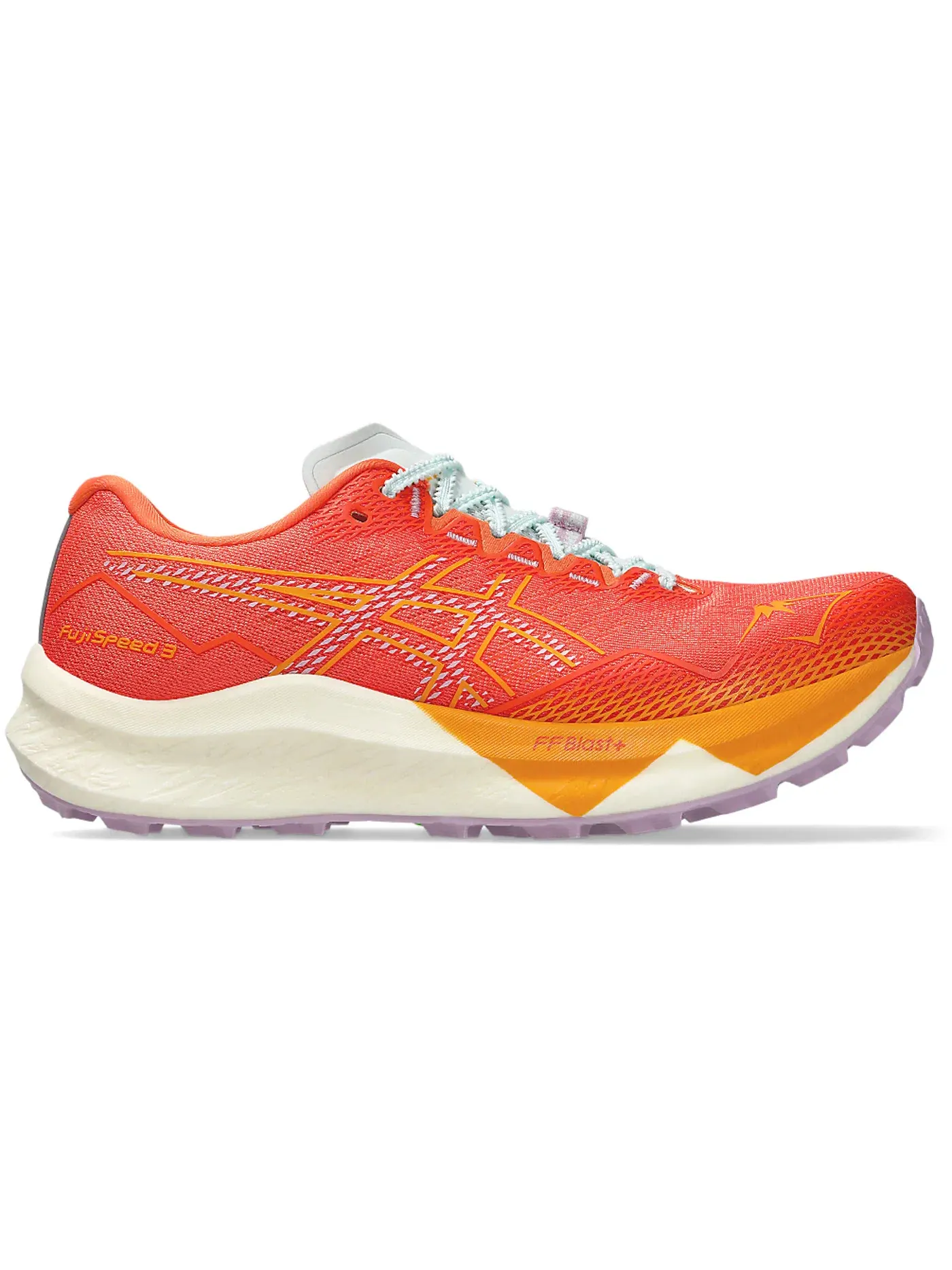 Женские кроссовки для бега ASICS Fujispeed 3 — изображение 1 из 1, оранжевый/светлый