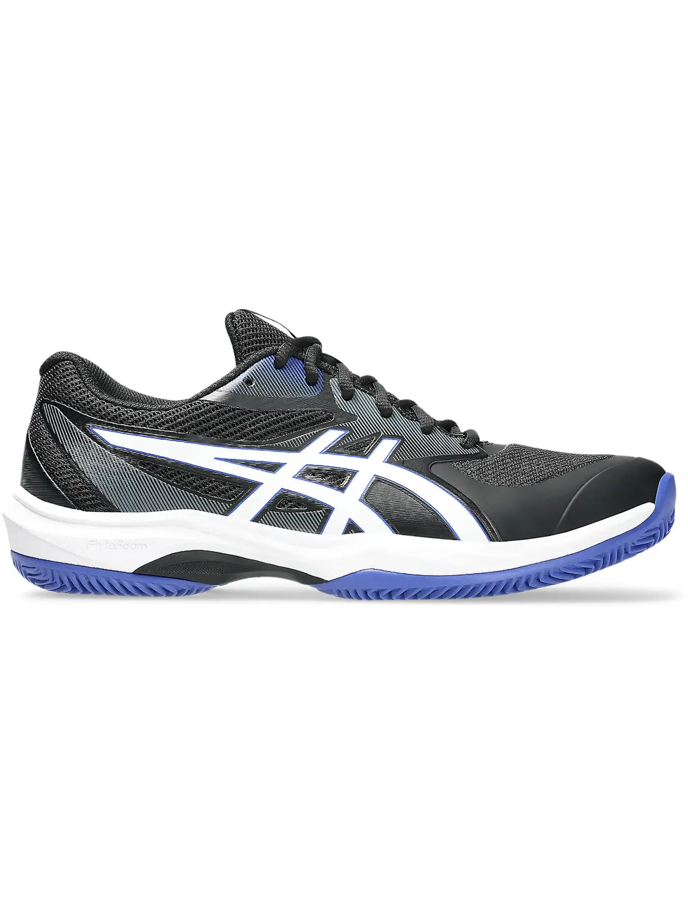 Мужские кроссовки для игры на грунте ASICS Game FF Clay/OC ASICS — изображение 1 из 1, черный/белый