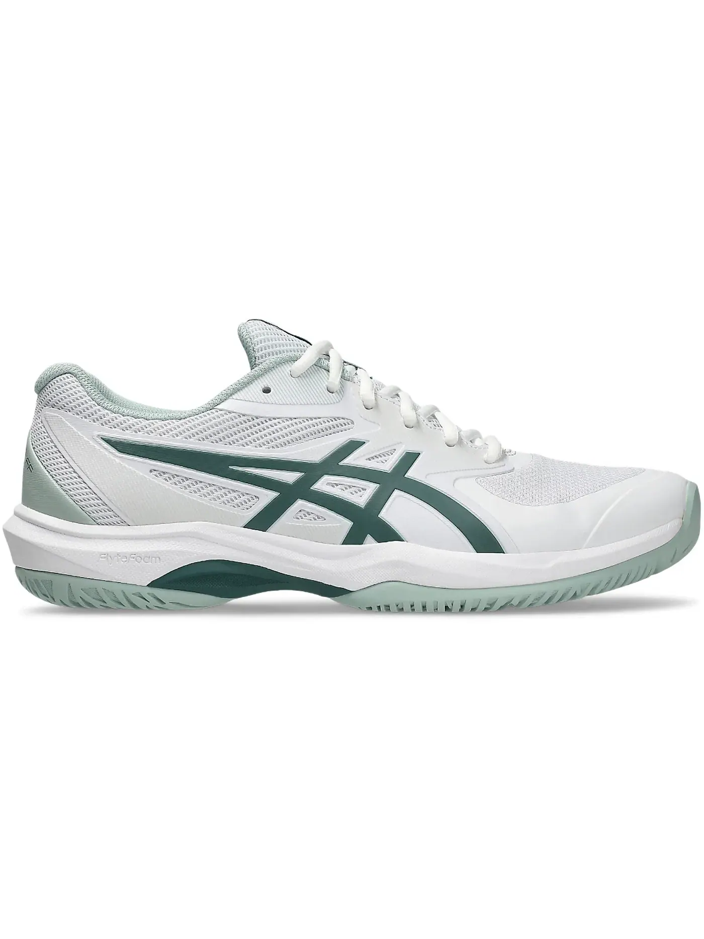 Мужские кроссовки для игры в сквош ASICS Game FF — изображение 1 из 1, белый/темный
