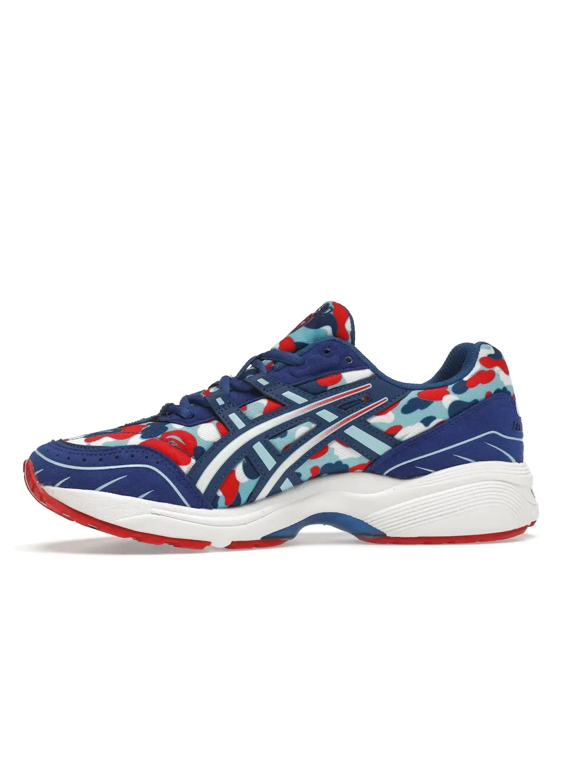 Мужские кроссовки Lifestyle ASICS Gel-1090 — изображение 3 из 4, синий красный белый