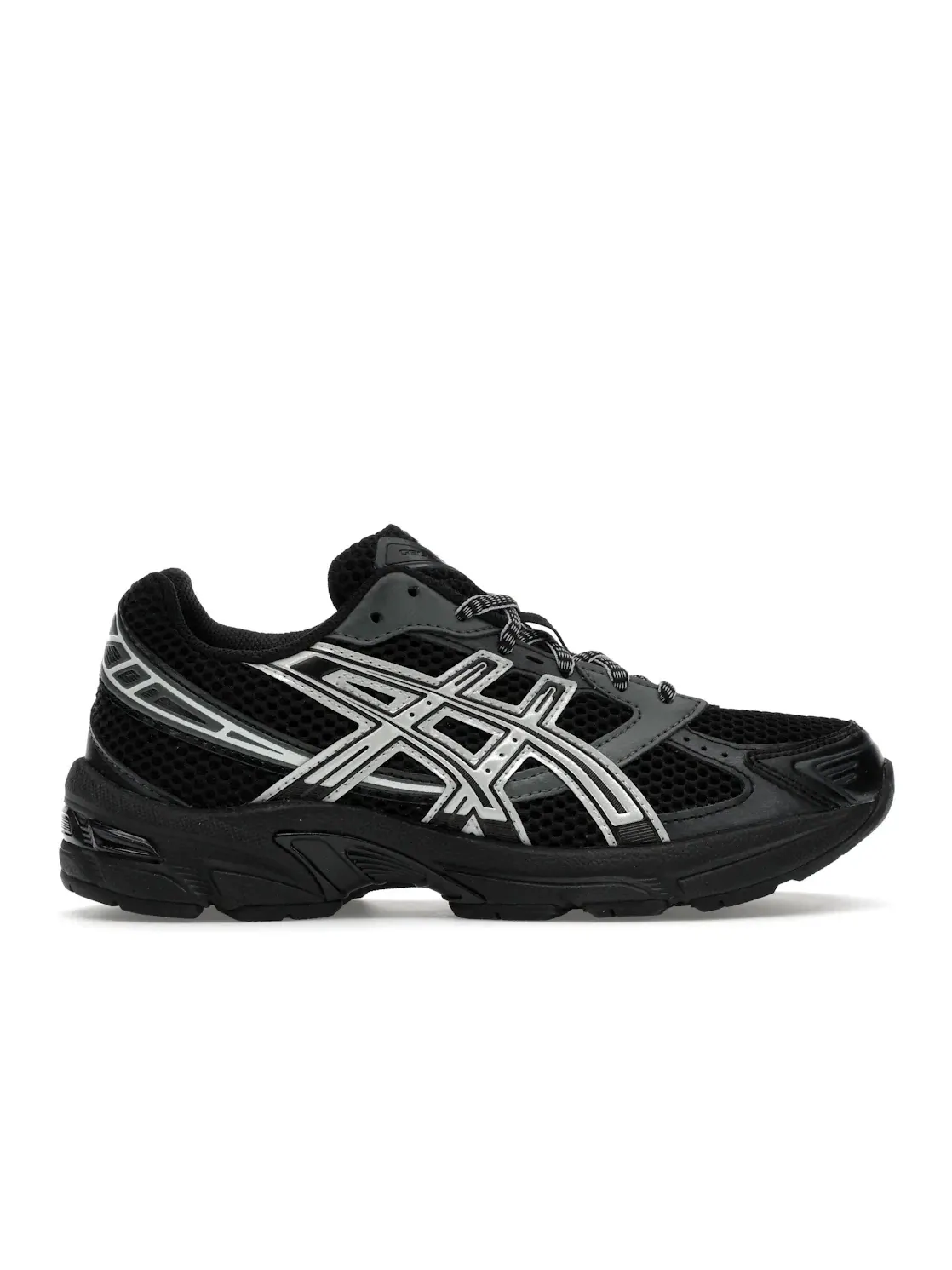 Мужские кроссовки для бега с ретро-дизайном ASICS Gel-1130 — изображение 1 из 4, черный серый