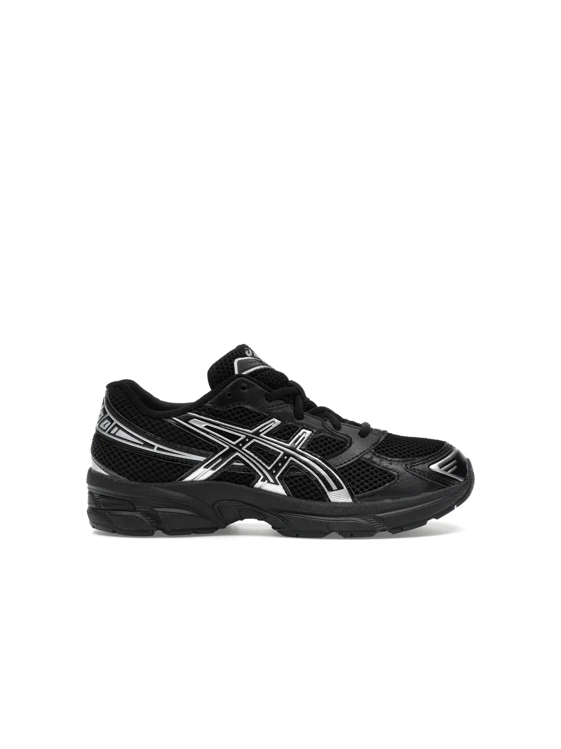 Детские кроссовки с сетчатым верхом ASICS Gel-1130 — изображение 1 из 4, черный серебристый