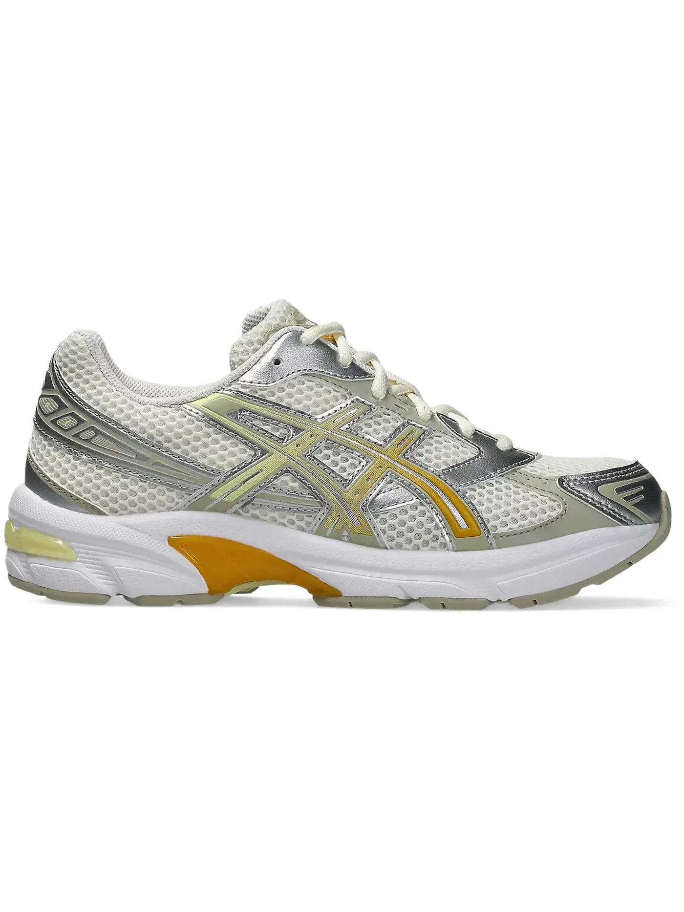 Женские кроссовки для повседневной носки ASICS Gel-1130 — изображение 1 из 1, кремовый серебристый