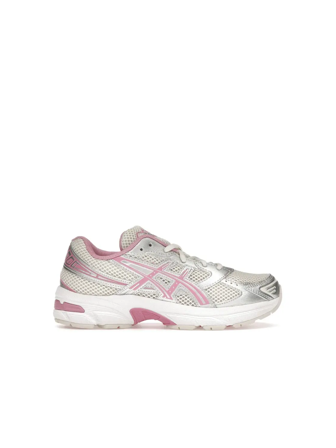 Детские кроссовки для бега с сетчатым верхом ASICS Gel-1130 — изображение 1 из 4, кремовый/розовый