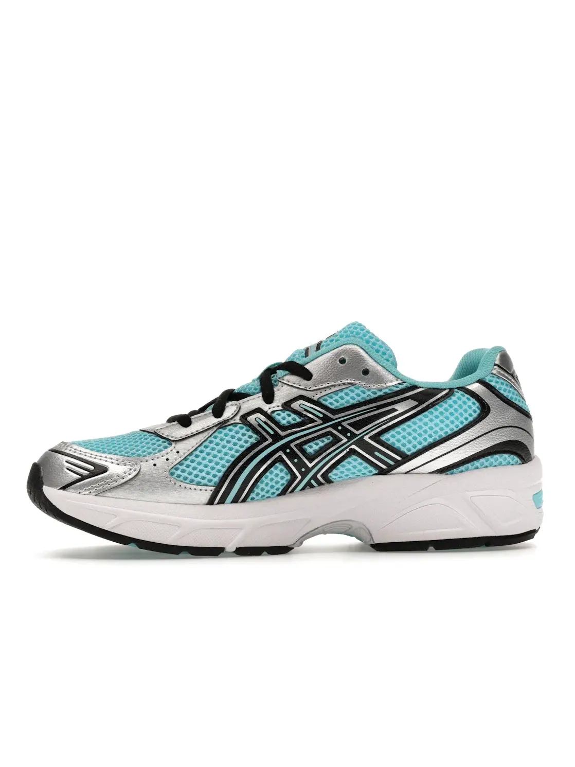Детские кроссовки с ретро-дизайном ASICS Gel-1130 — изображение 3 из 4, синий/серебристый