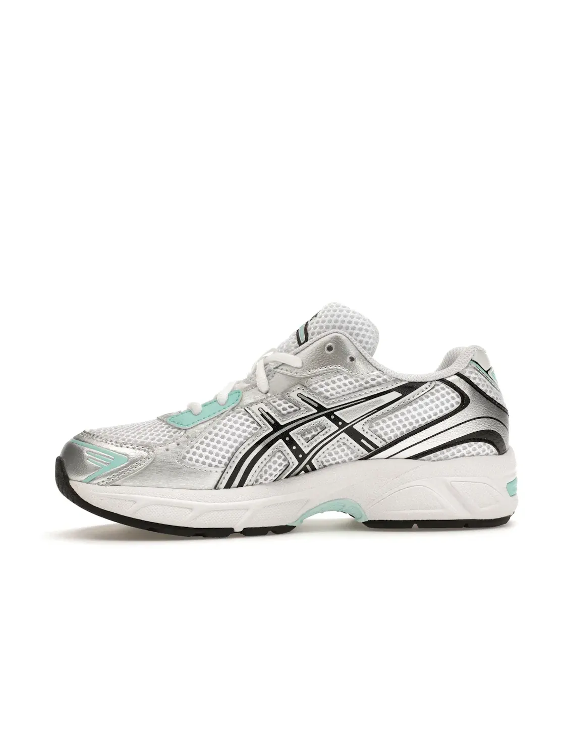 Детские кроссовки с гелевой амортизацией ASICS Gel-1130 — изображение 3 из 4, белый/черный