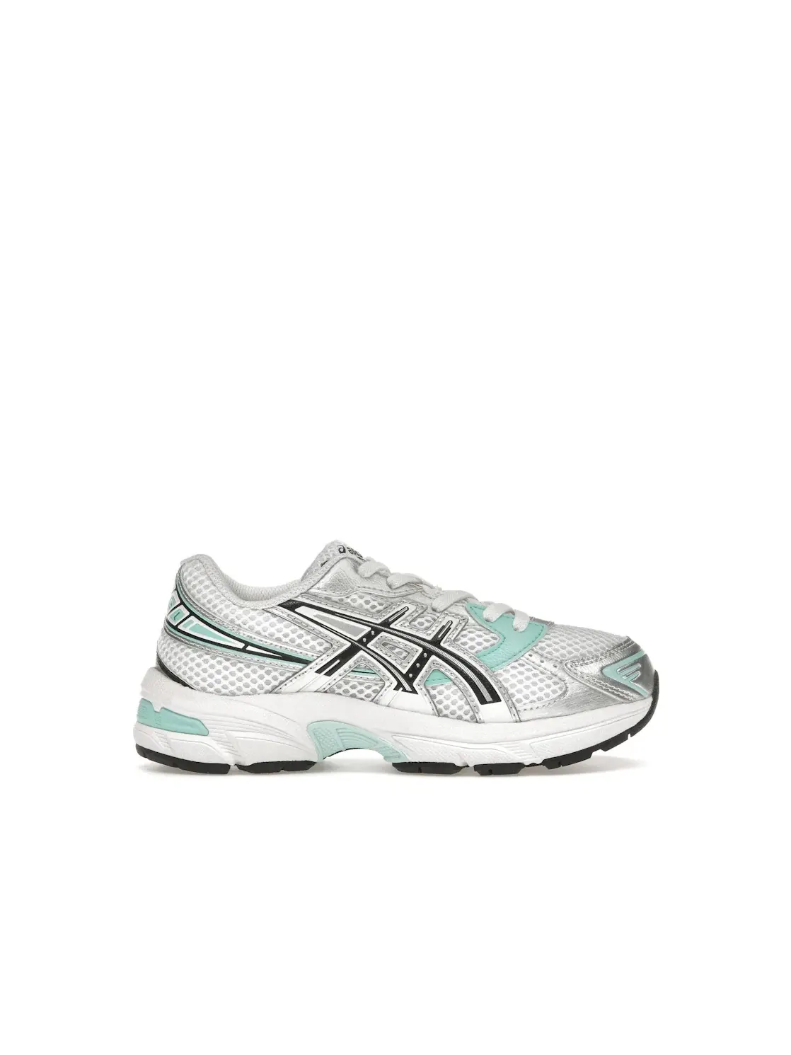 Детские кроссовки с повседневным дизайном ASICS Gel-1130 — изображение 1 из 4, белый голубой