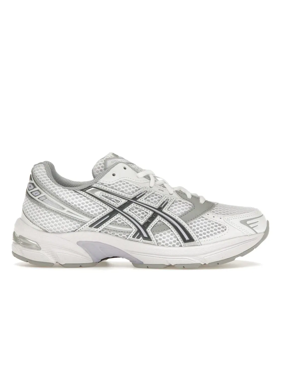Женские кроссовки для бега с ретро-дизайном ASICS Gel-1130 — изображение 1 из 4, белый/серый