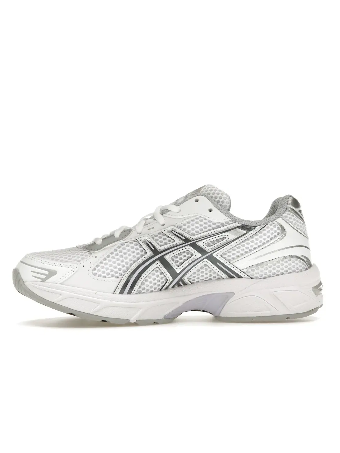Женские кроссовки для бега с ретро-дизайном ASICS Gel-1130 — изображение 3 из 4, белый/серый