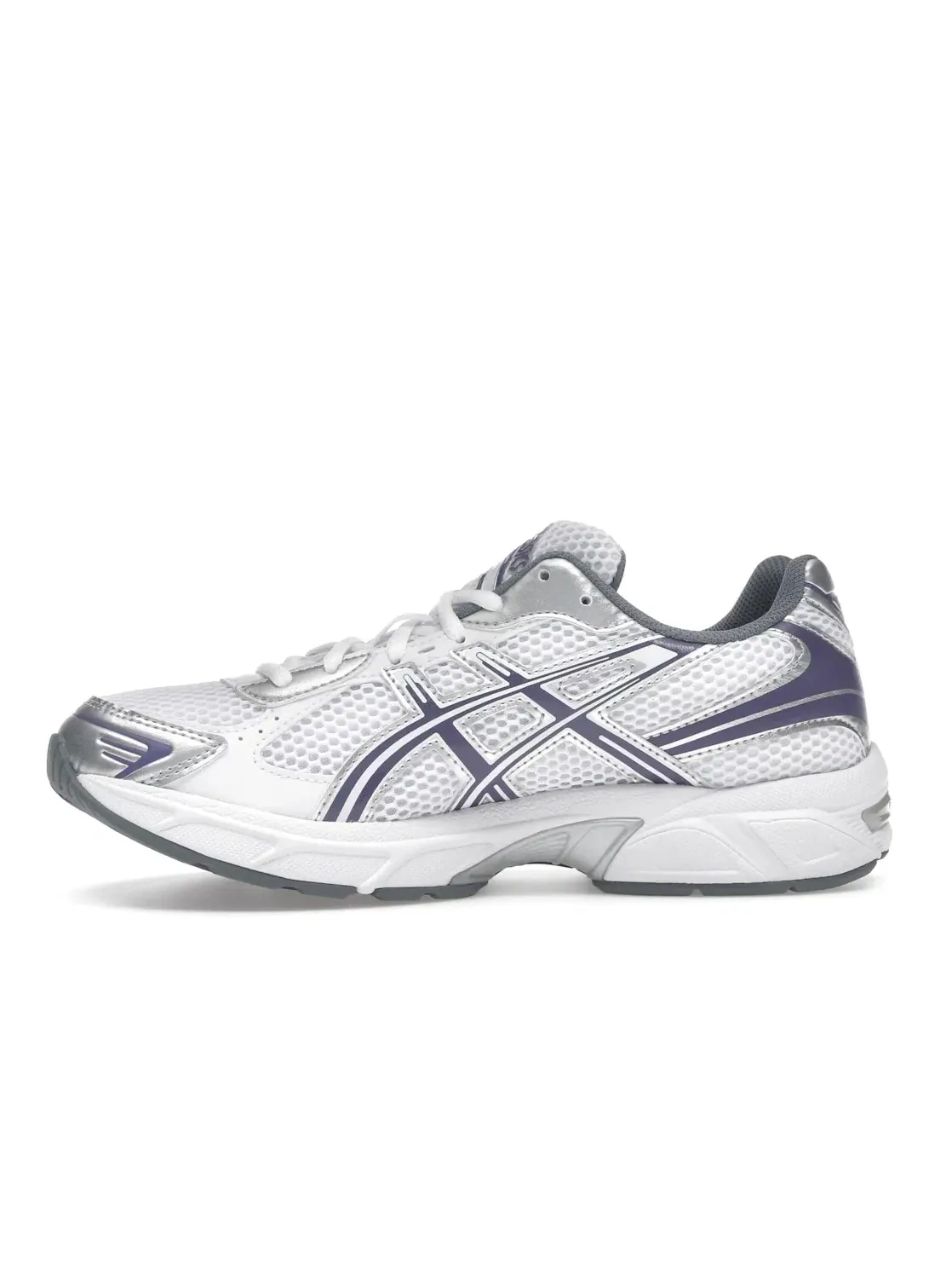 Женские кроссовки с сетчатым верхом ASICS Gel-1130 — изображение 3 из 4, белый фиолетовый