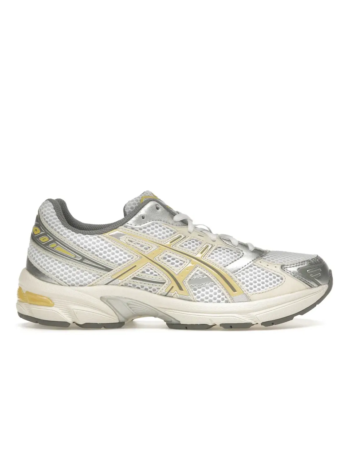 Женские кроссовки с амортизацией GEL ASICS Gel-1130 — изображение 1 из 4, белый желтый