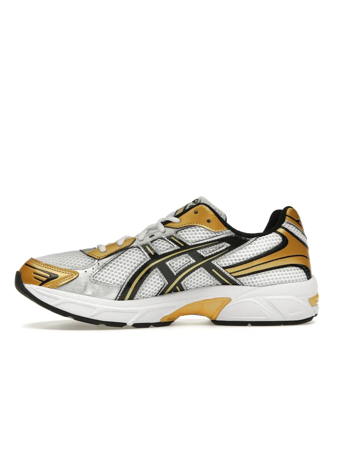 Мужские кроссовки Lifestyle ASICS Gel-1130 — изображение 3 из 4, белый/черный/золотистый