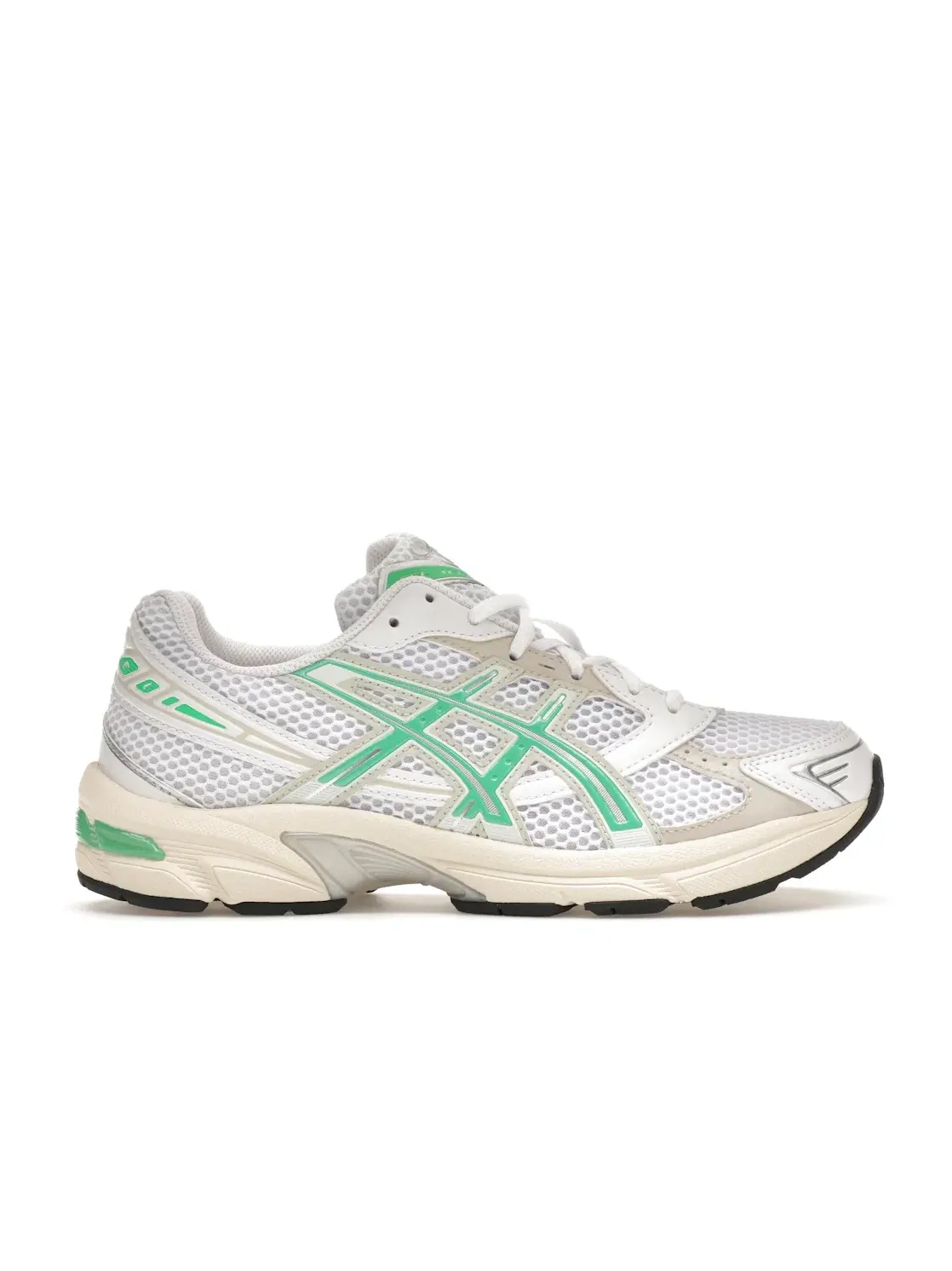 Женские кроссовки Lifestyle с ретро-дизайном ASICS Gel-1130 — изображение 1 из 4, белый/зеленый