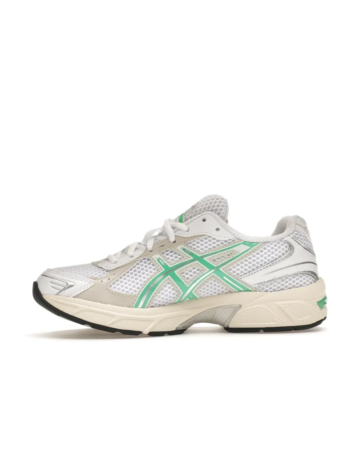 Женские кроссовки Lifestyle с ретро-дизайном ASICS Gel-1130 — изображение 3 из 4, белый/зеленый