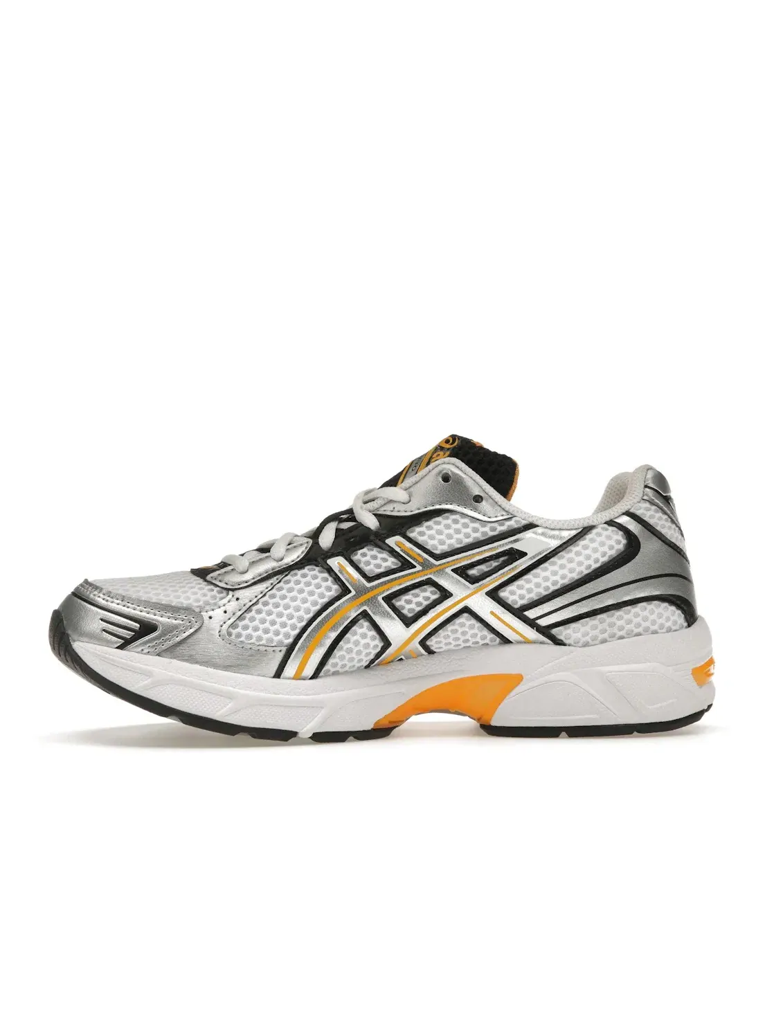 Женские кроссовки Lifestyle ASICS Gel-1130 — изображение 3 из 4, белый серебристый желтый