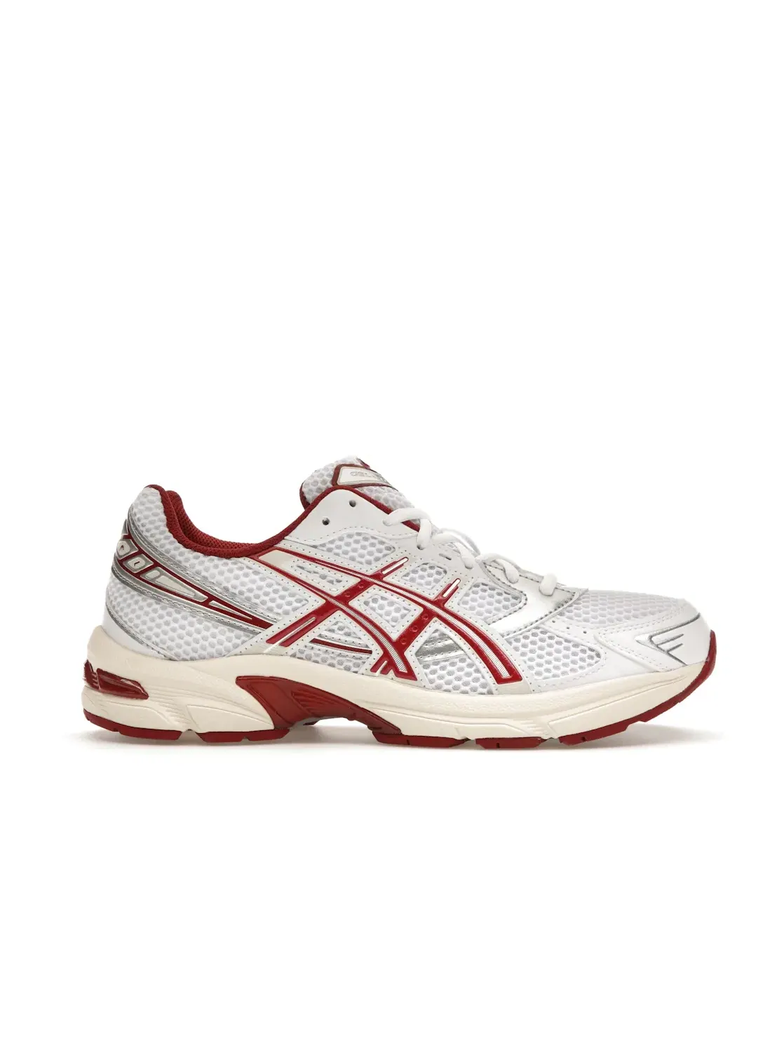 Женские кроссовки с гелевой амортизацией ASICS Gel-1130 — изображение 1 из 4, белый красный